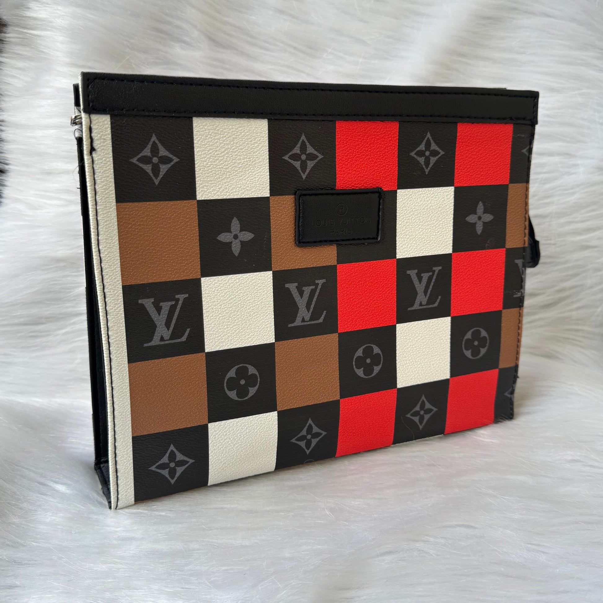 Louis Vuitton Clutch Bag |Mix Black|