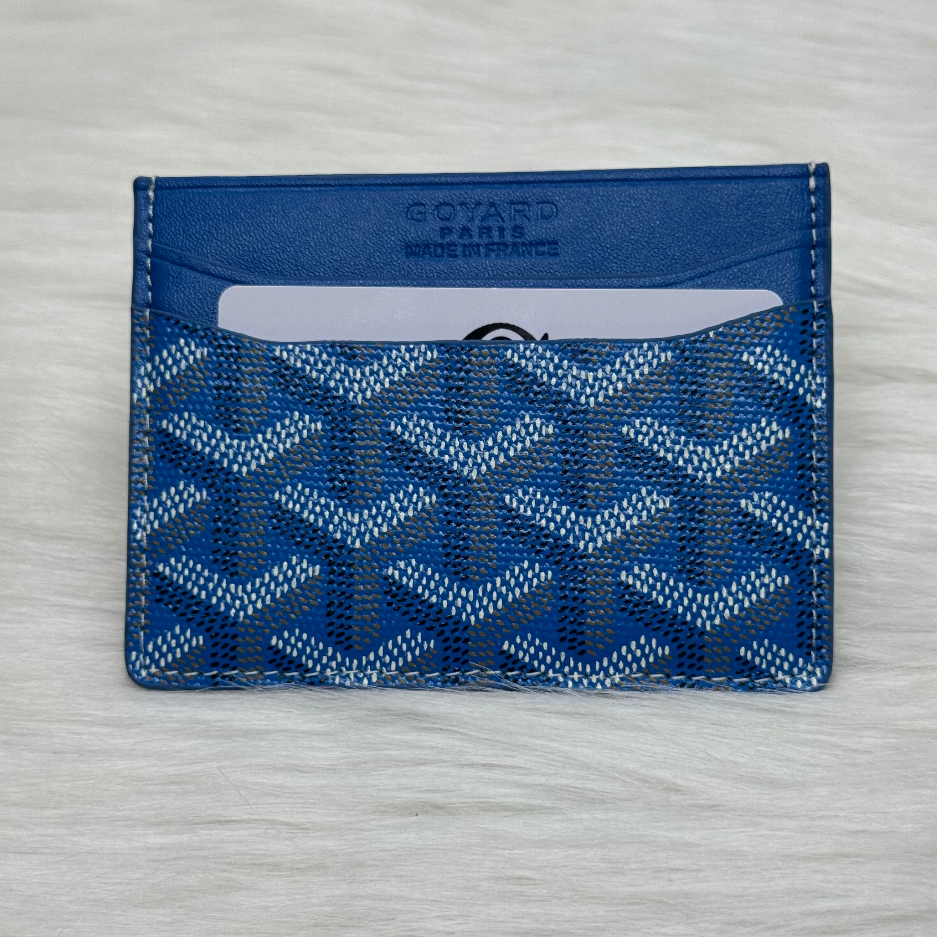Goyard Card-Holder |Sky Blue|