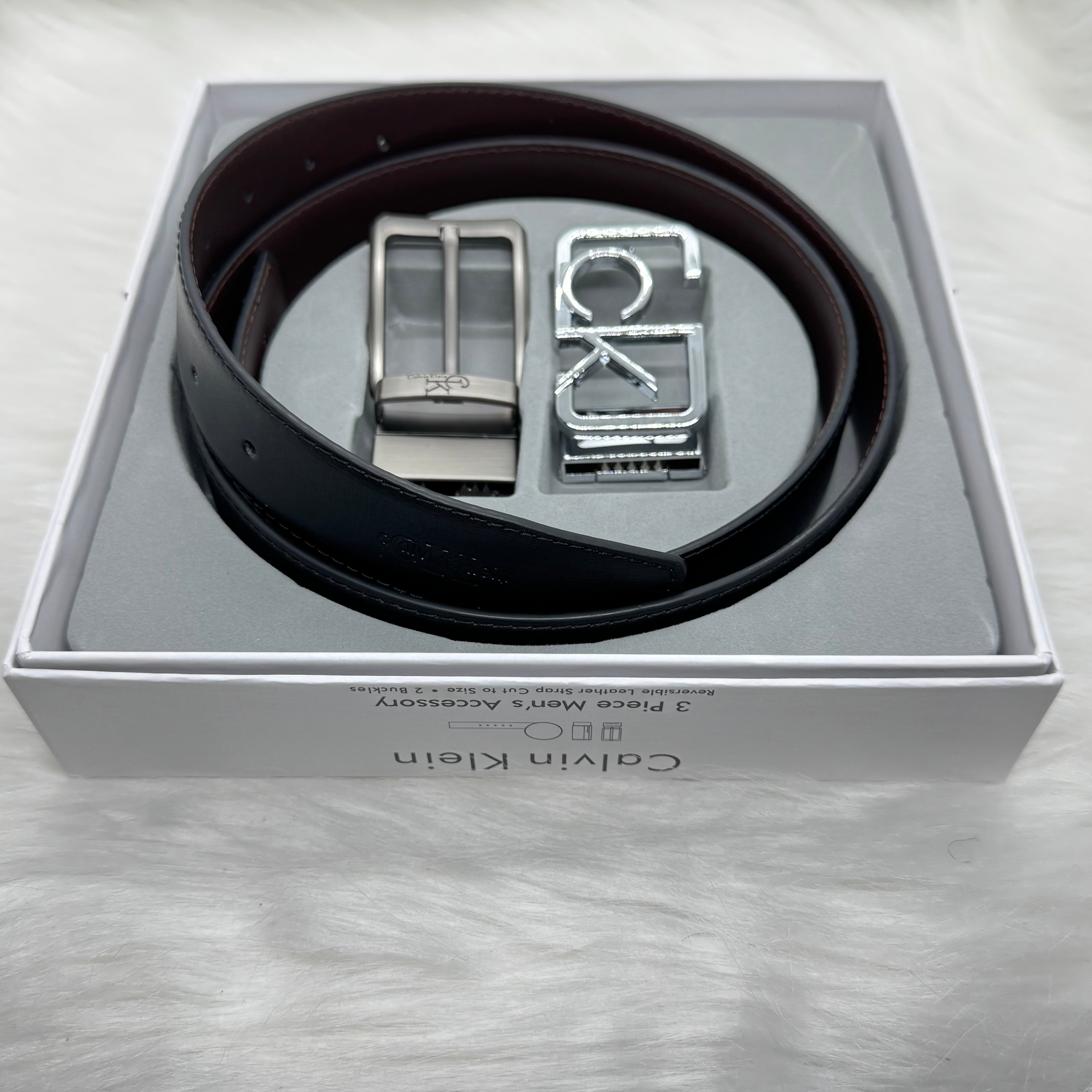 Calvin Klein Double Buckle Belt