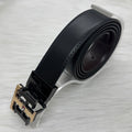 Tommy Hilfiger Double Face Belt |Black-Gold|