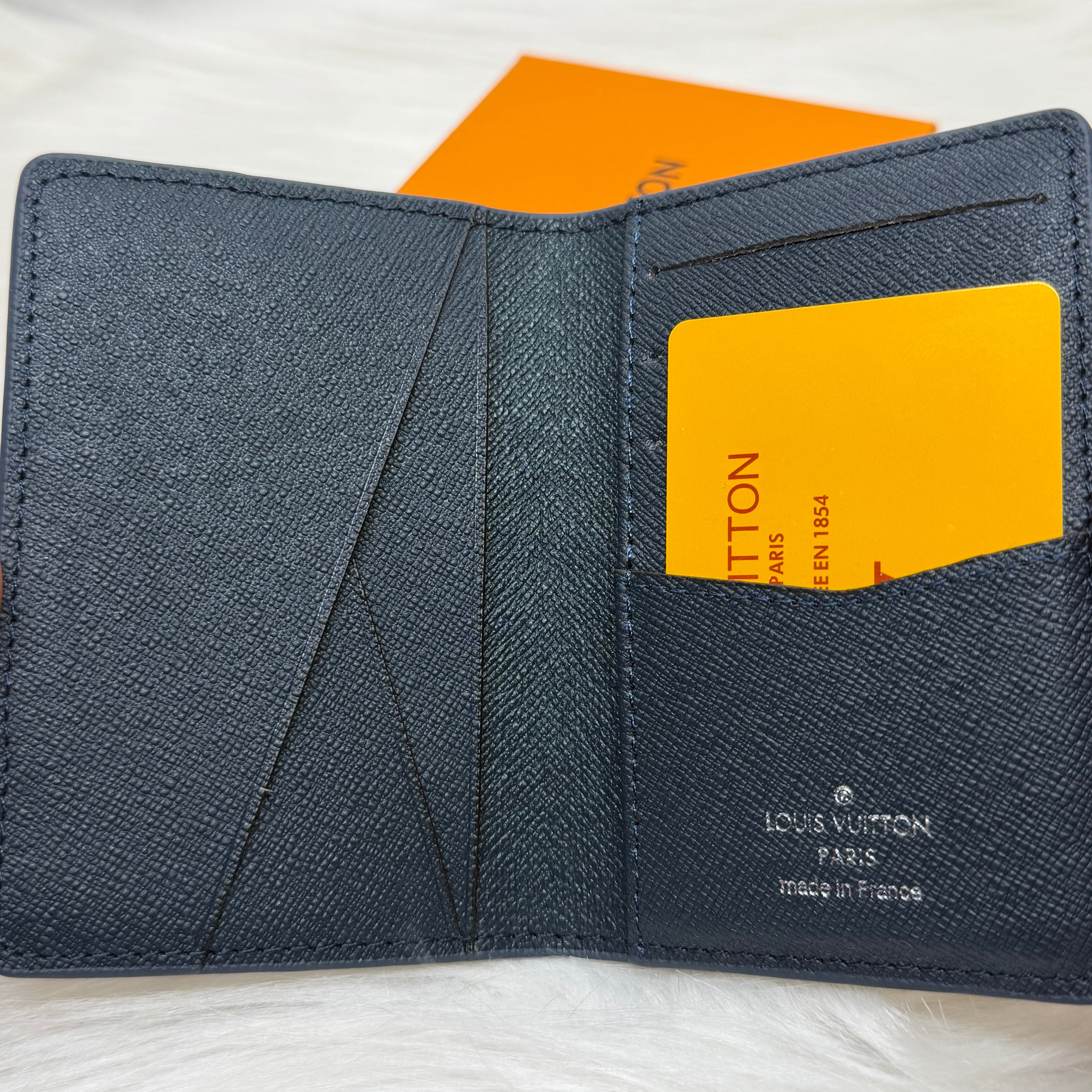 Louis Vuitton Ink Blue Monogram Pocket Organize