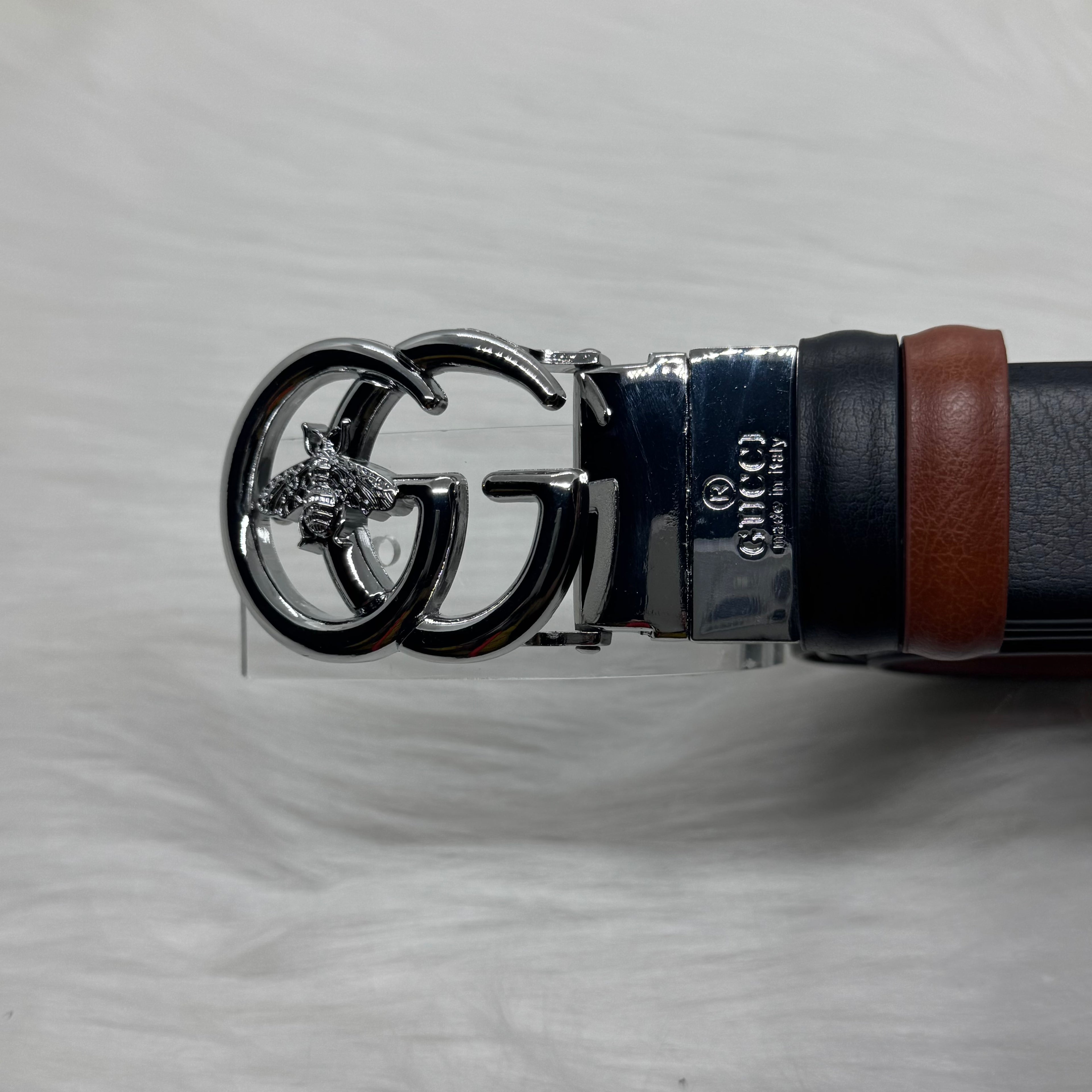 Gucci Double Face Belt |Silver|
