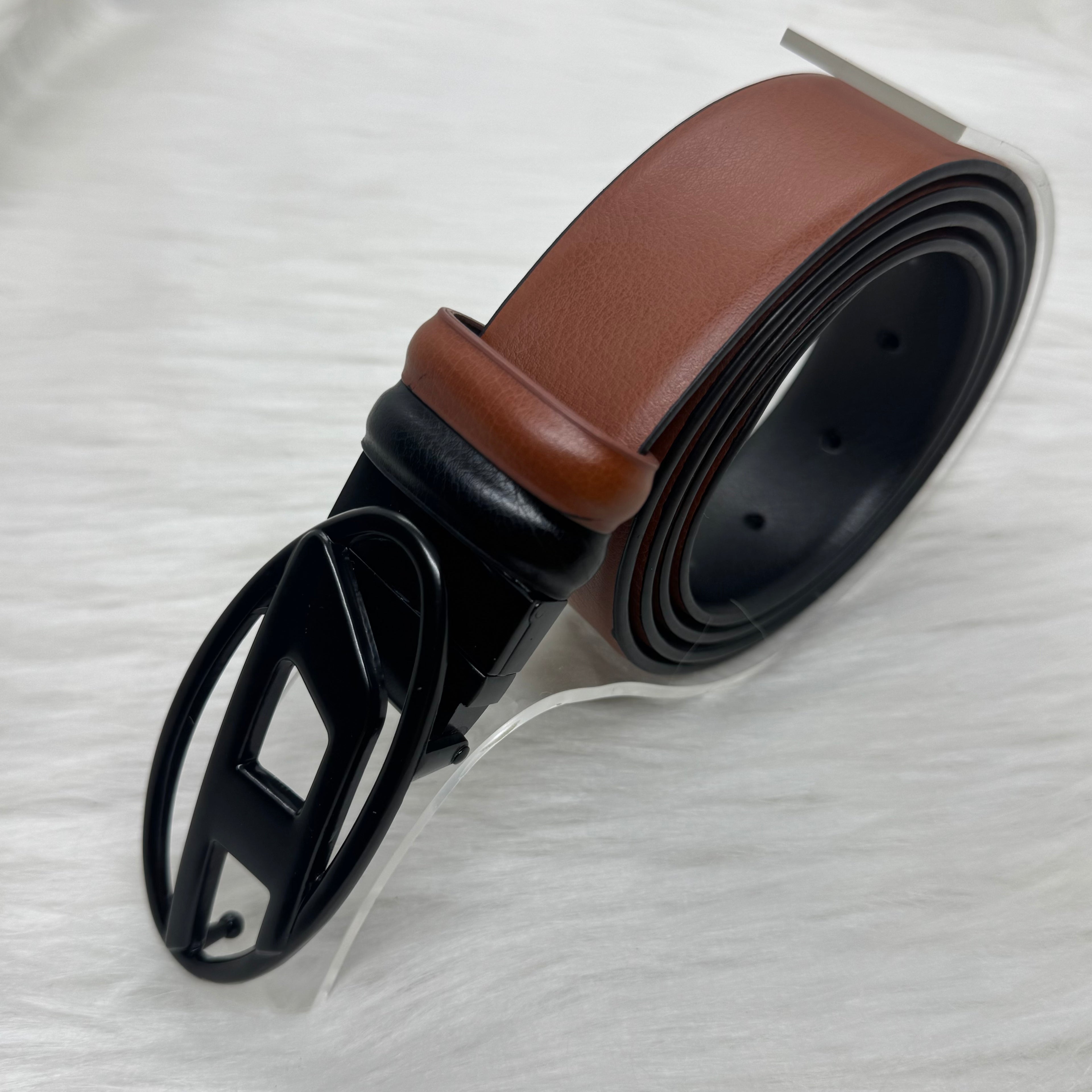 Diesel Double Face Belt |Black Buckle|
