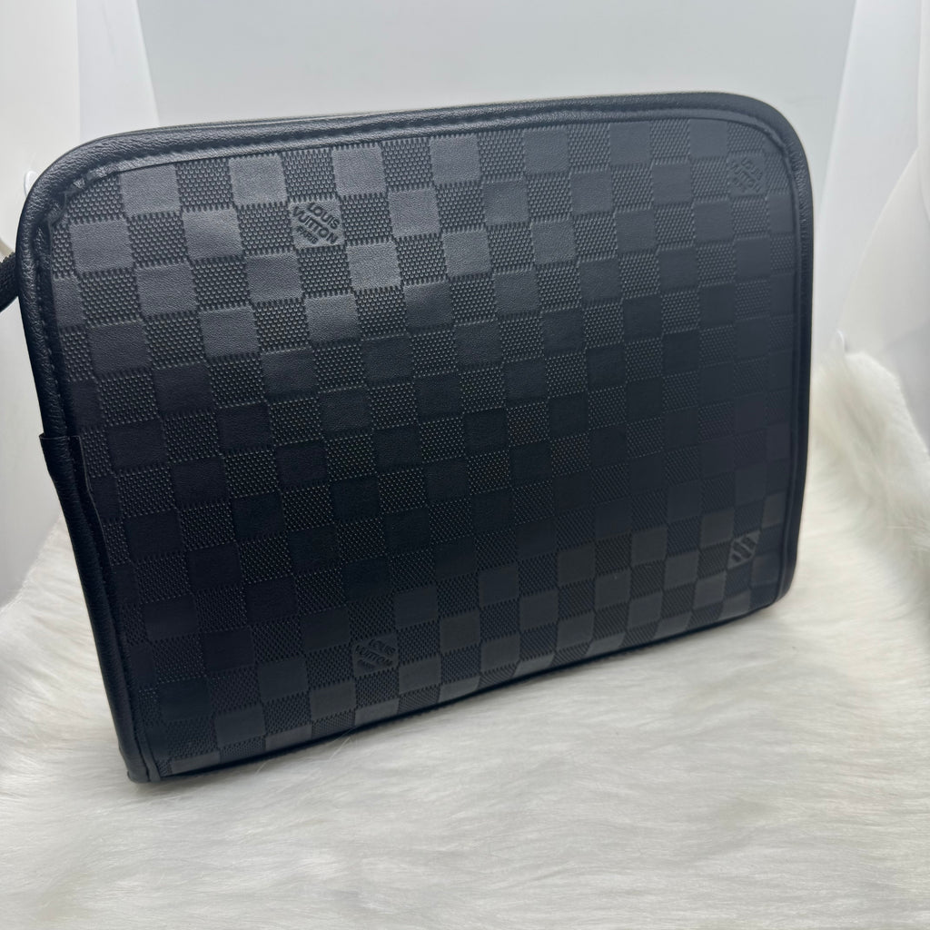 Louis Vuitton Keepall Clutch Bag |Black|