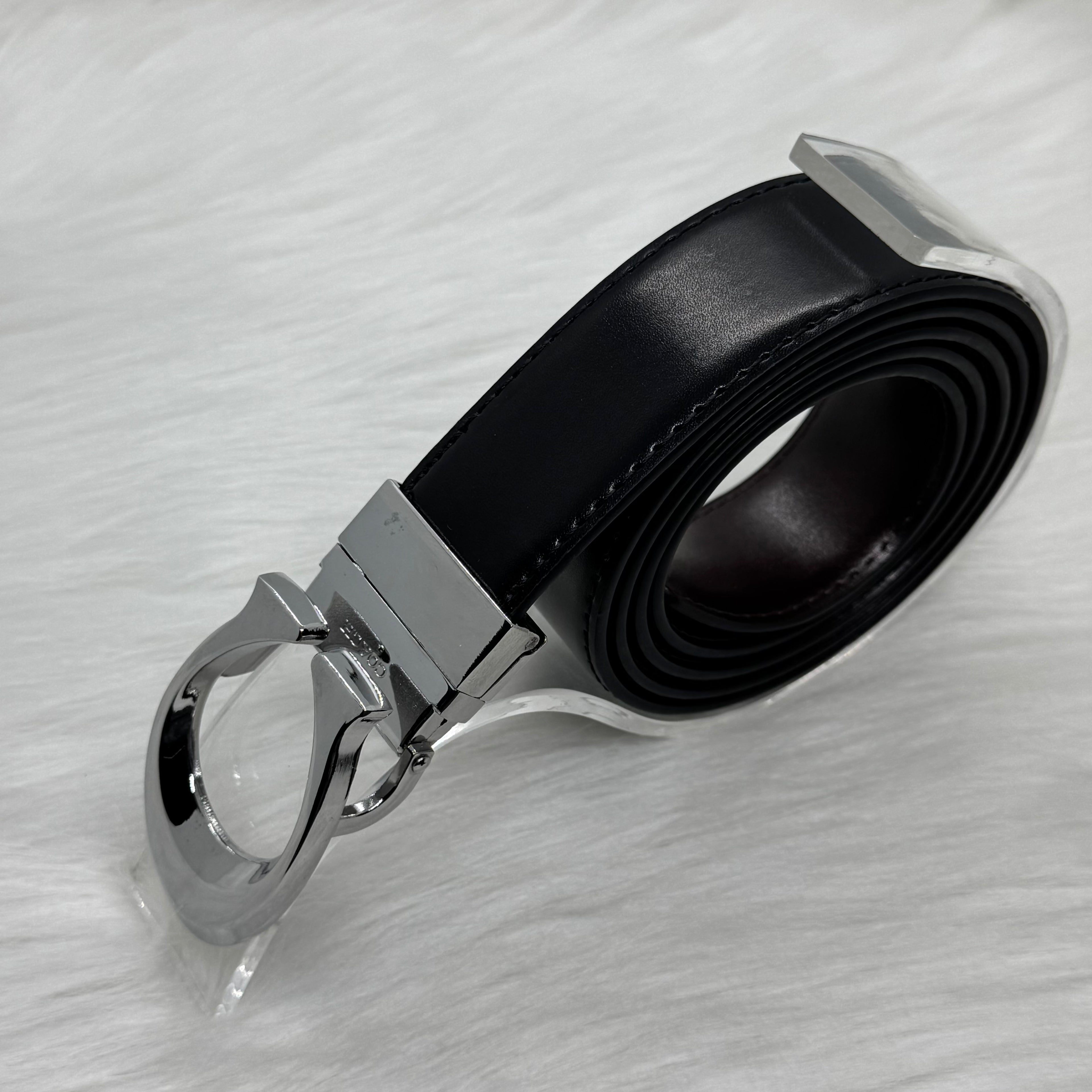 Coach Double Face Belt |Black/Brown|