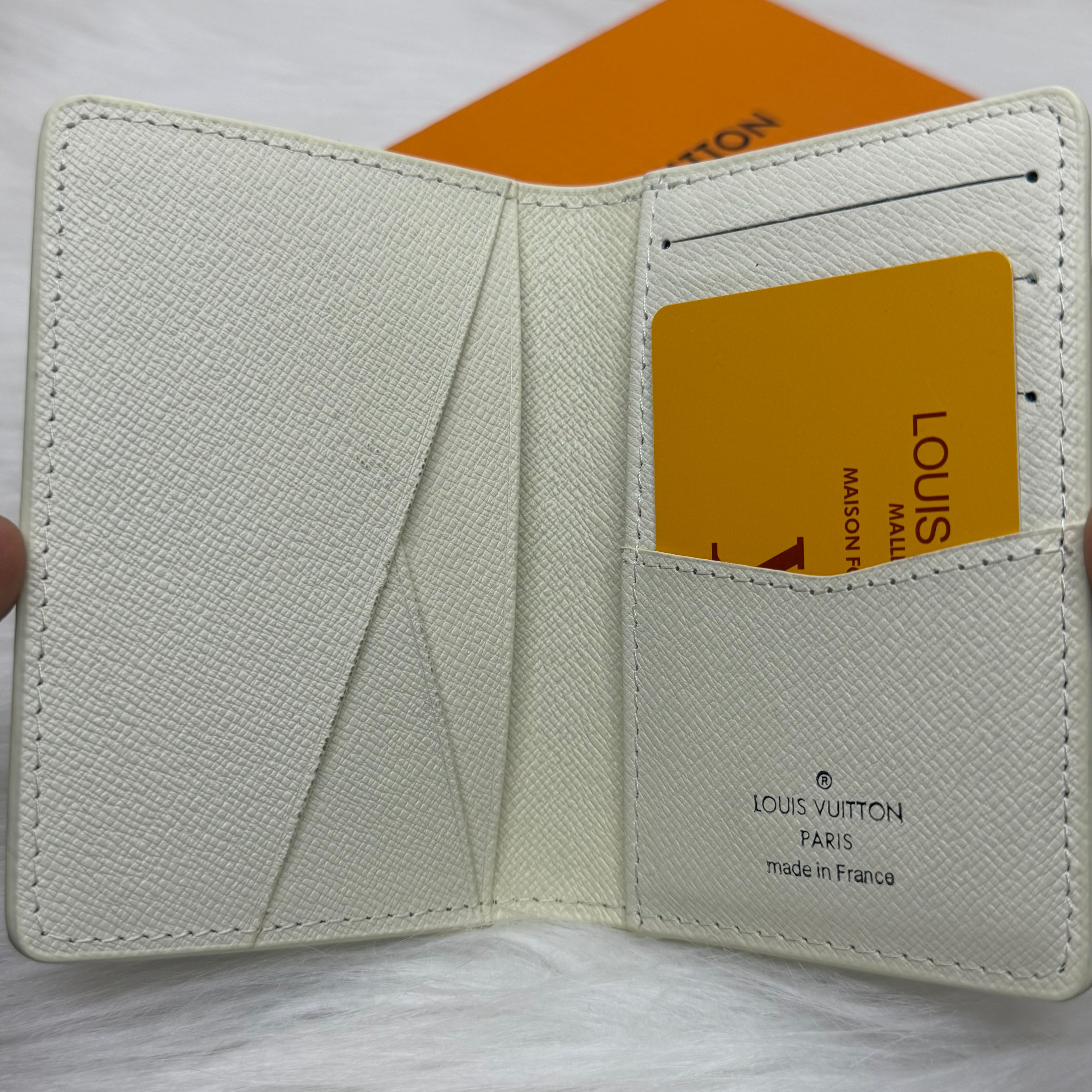 Louis Vuitton Pocket Organizer Damier Heritage