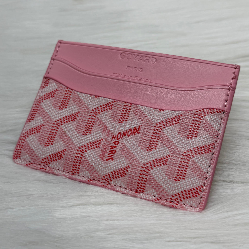 Goyard Card-Holder |Pink|