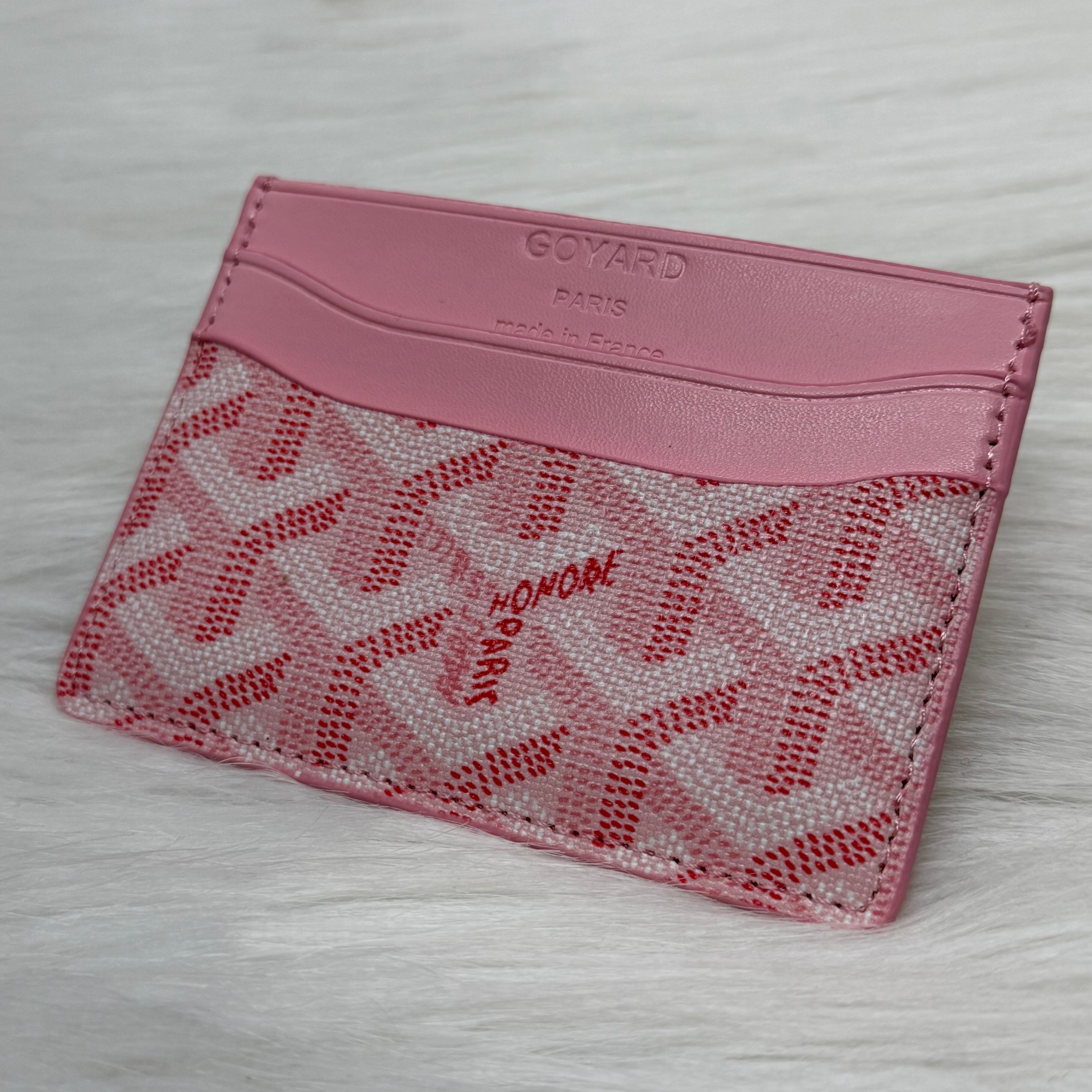 Goyard Card-Holder |Pink|