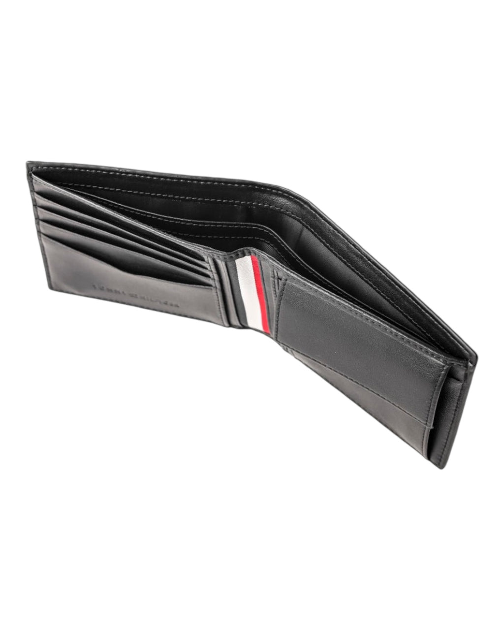 Tommy Hilfiger Monogram Embossed Wallet |Black|