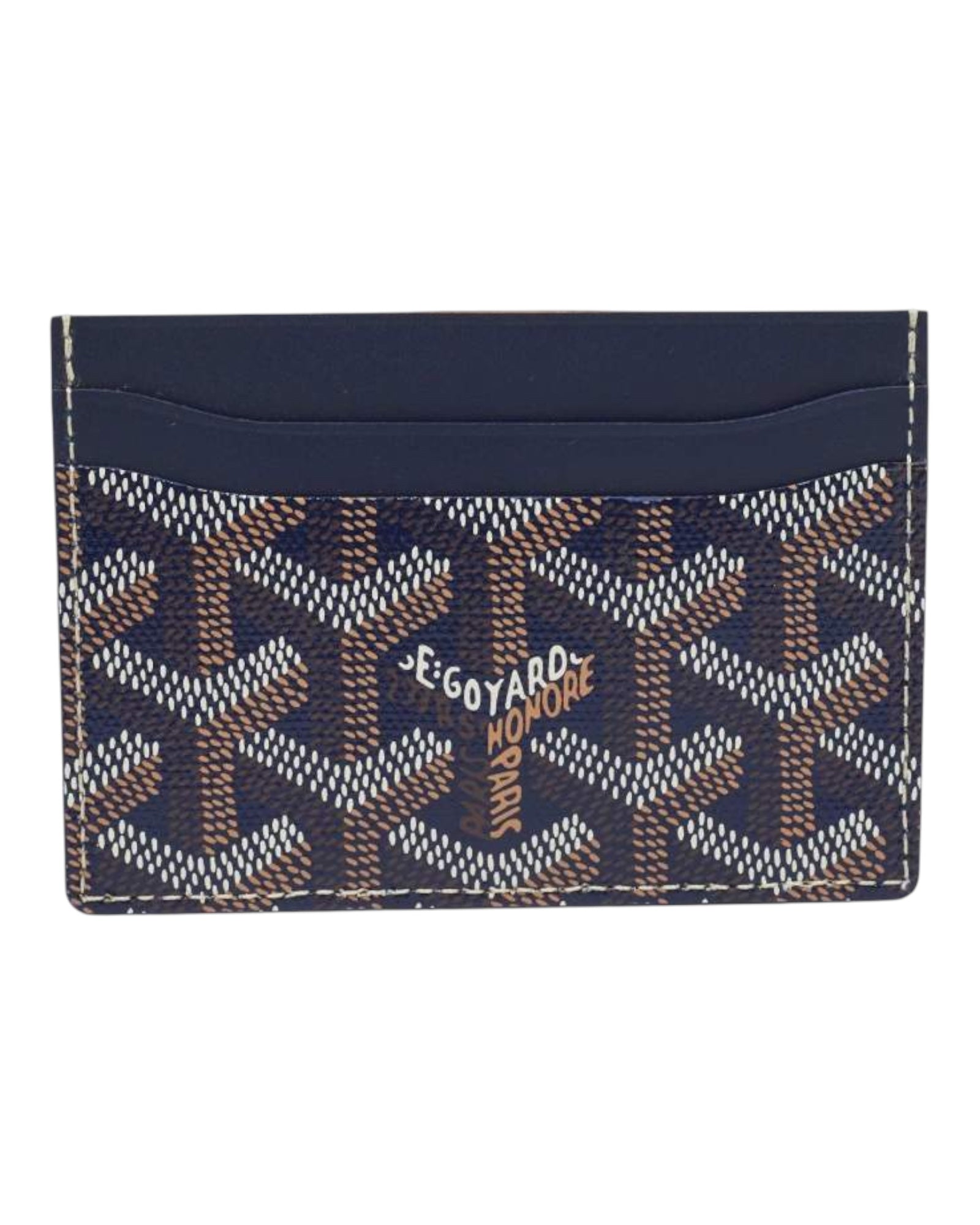 Goyard Card-Holder |Navy Blue|
