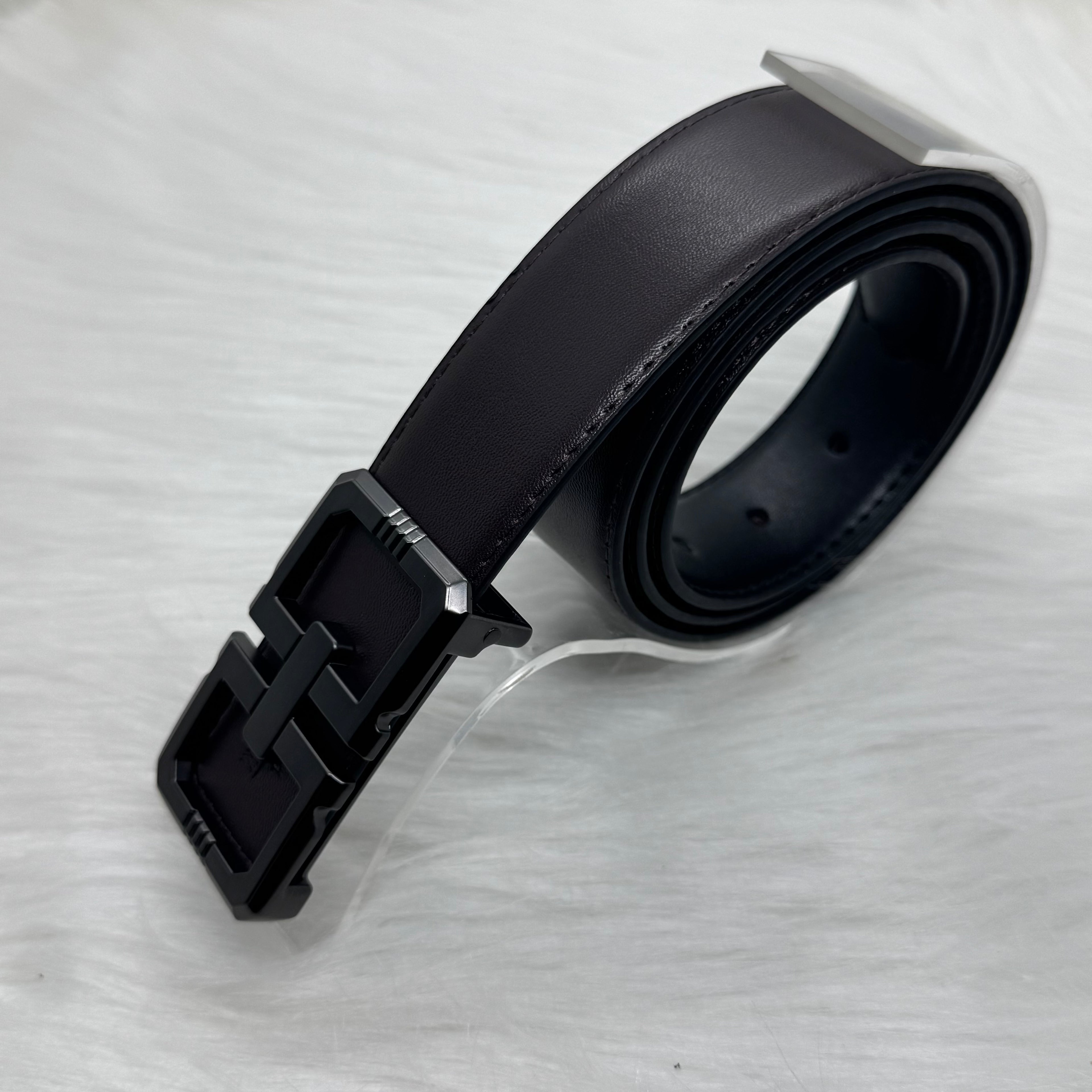 Salvatore Ferragamo Double Face Belt |Black|