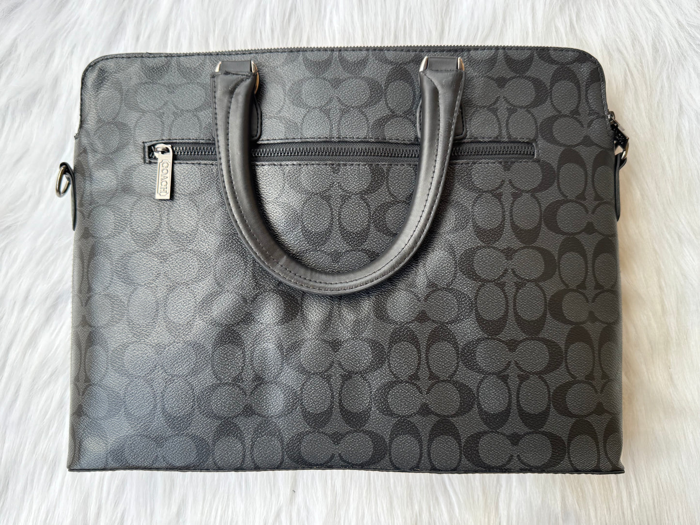 Coach Laptop Bag |Black|