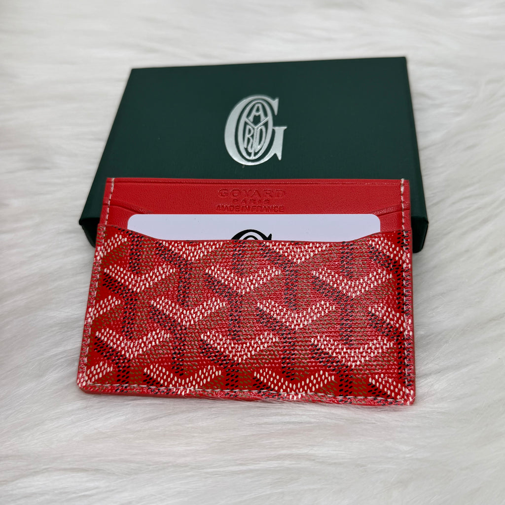 Goyard Card-Holder |Red|