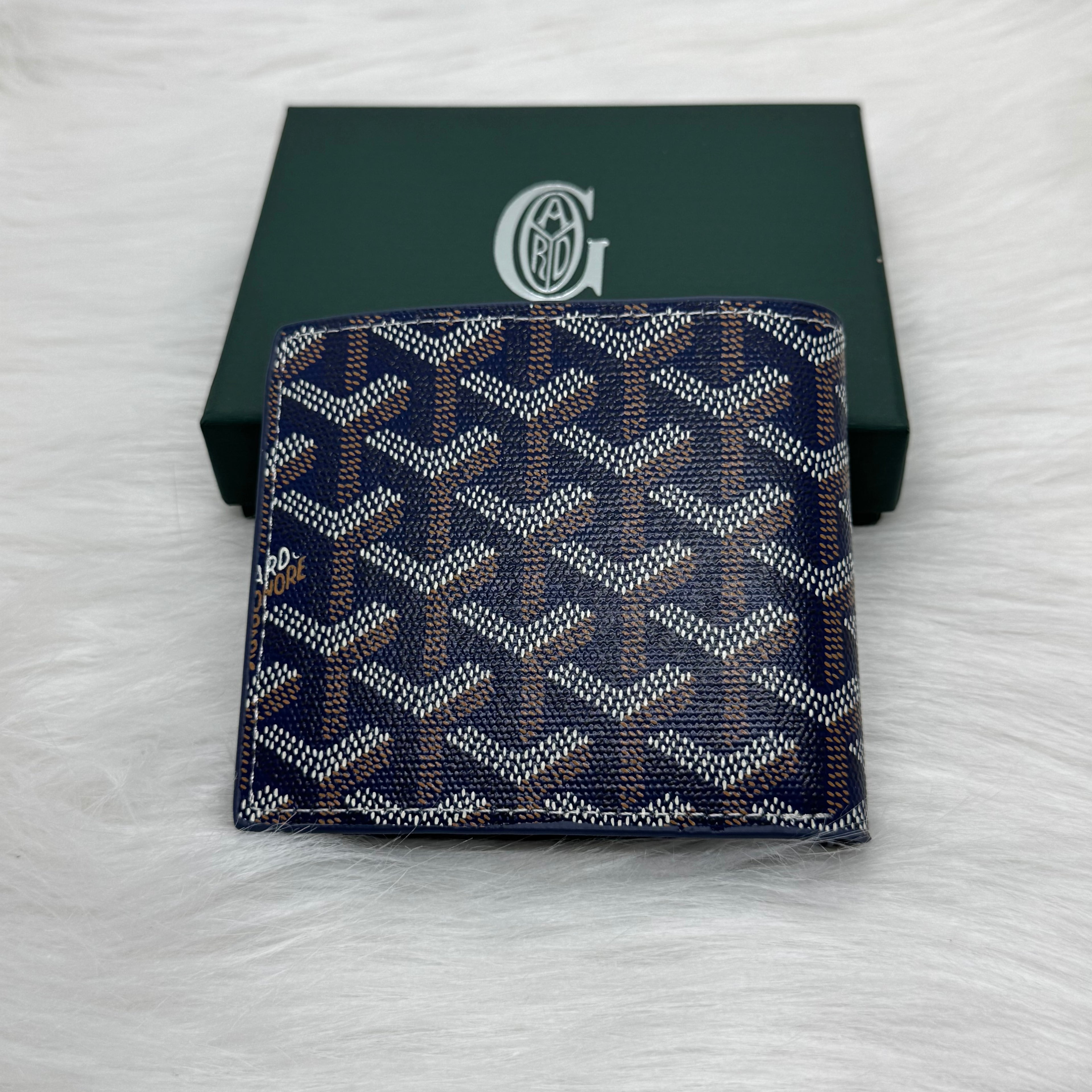 Goyard Wallet |Navy Blue|