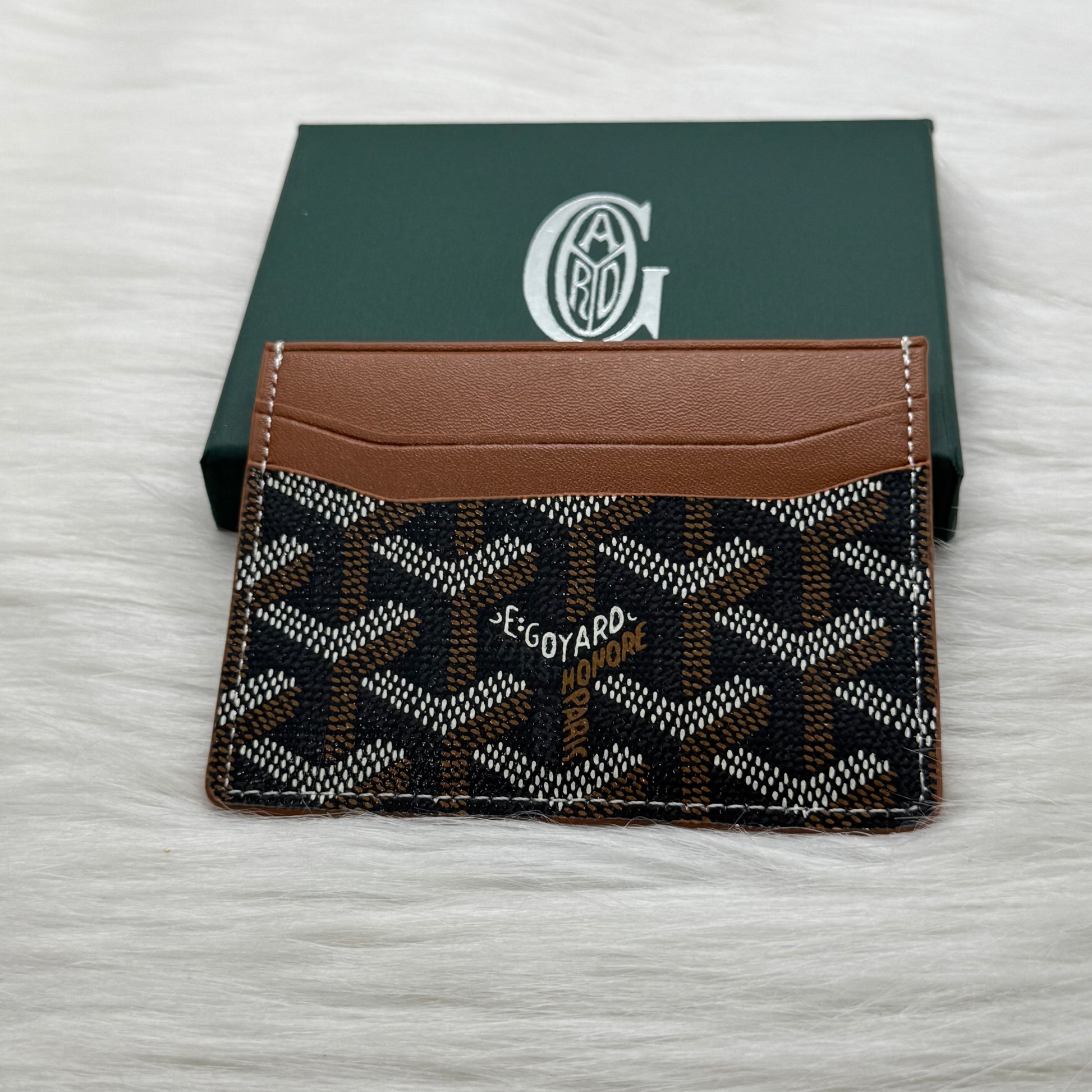 Goyard Card-Holder |Brown|