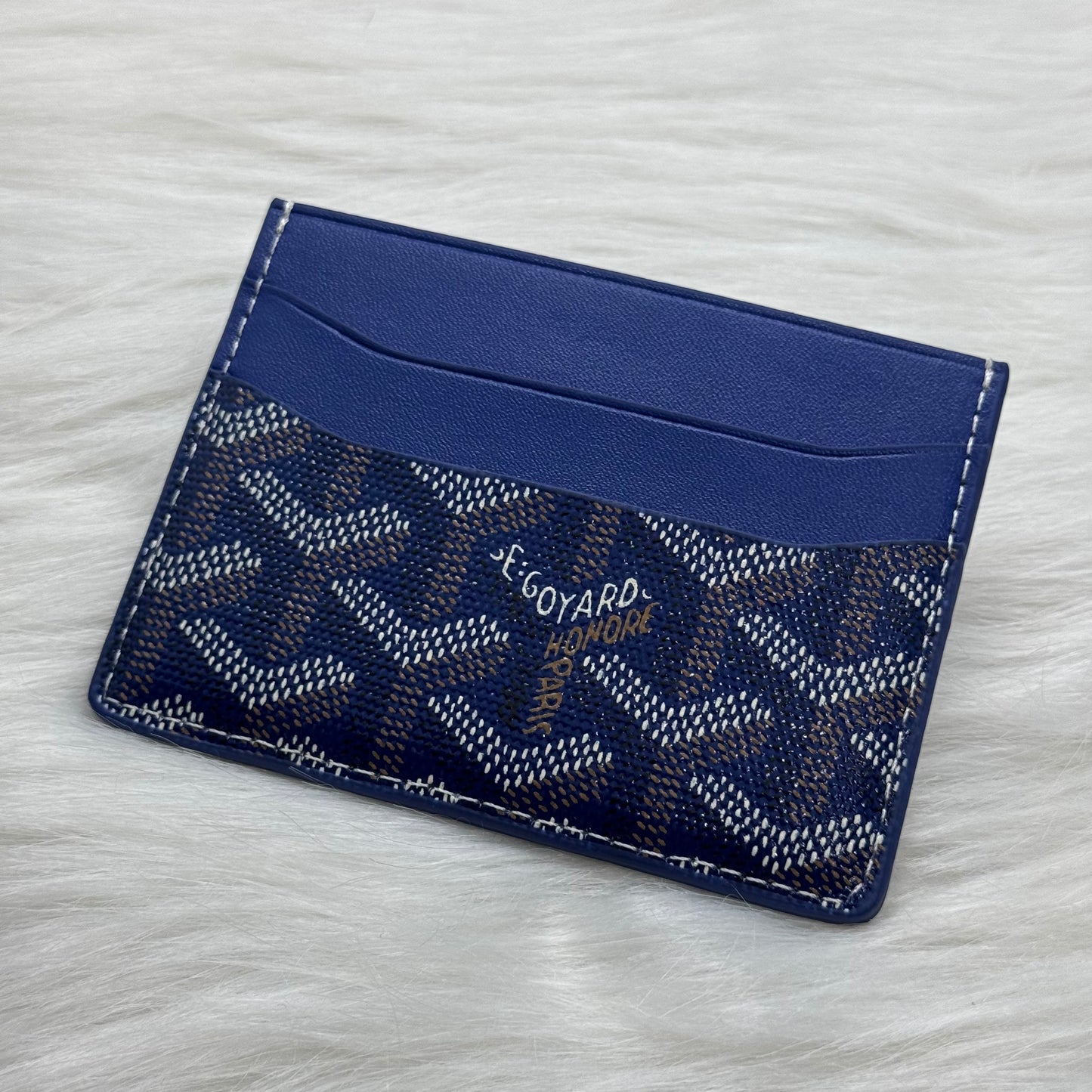 Goyard Card-Holder |Blue|