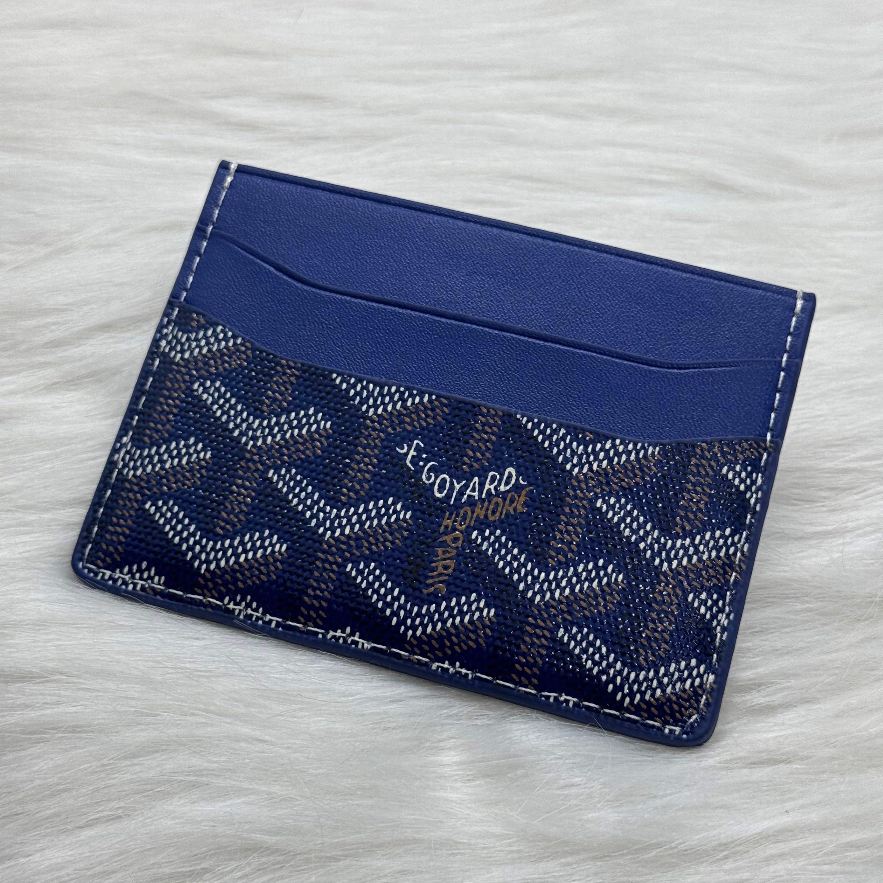 Goyard Card-Holder |Blue|