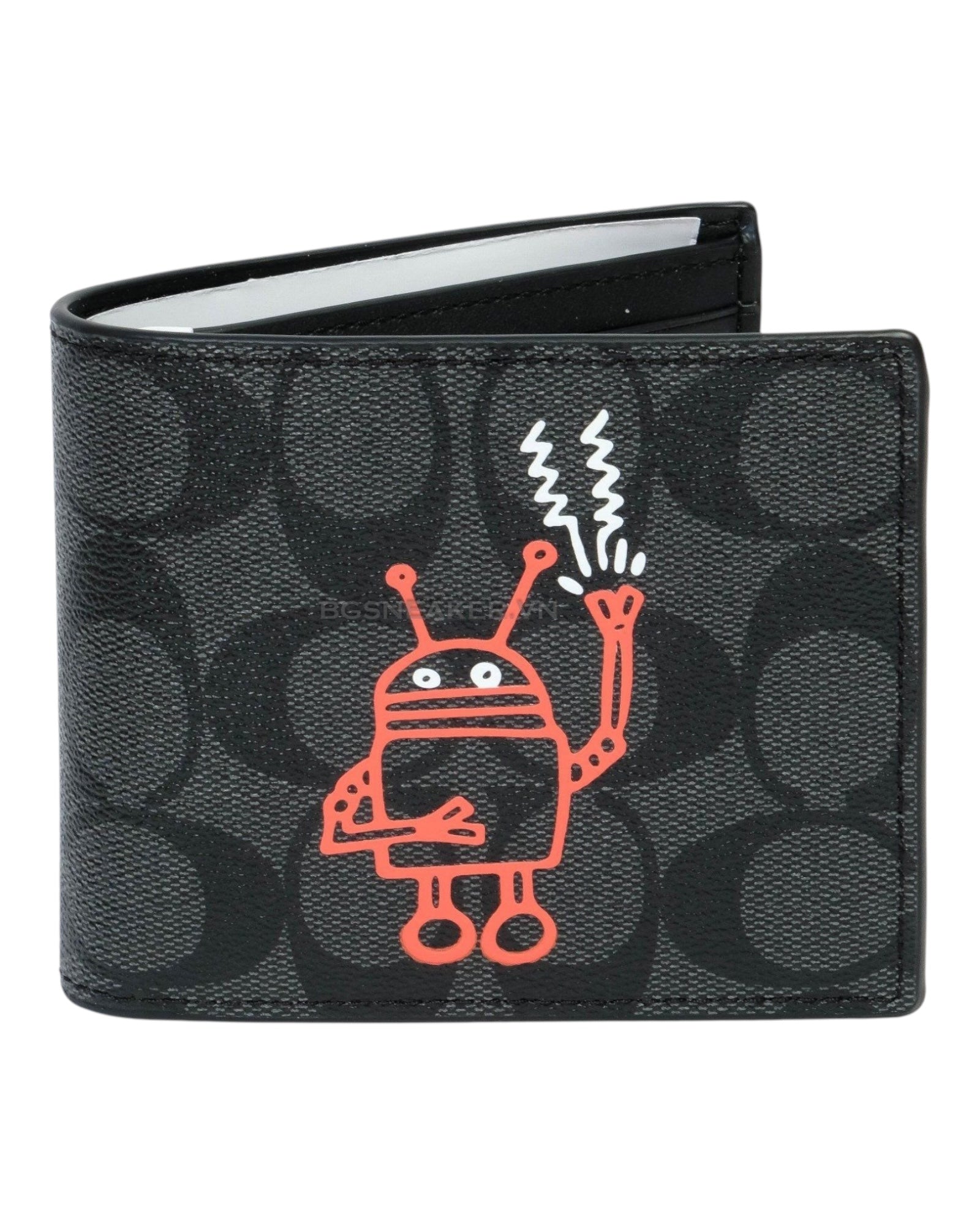 Coach Set Wallet , Card Holder & Medal |Black|