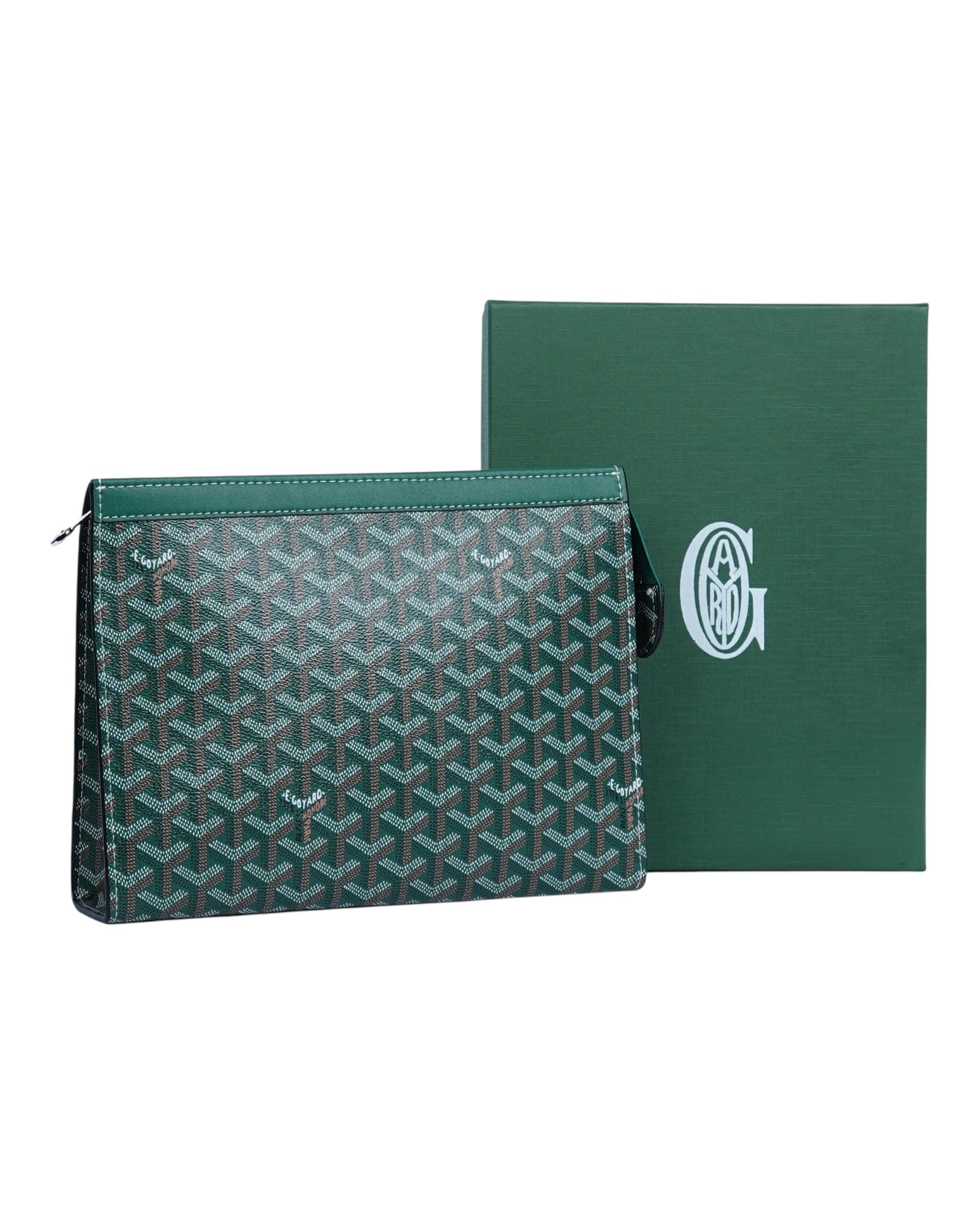 Goyard 61692 Clutch Bag |Green|