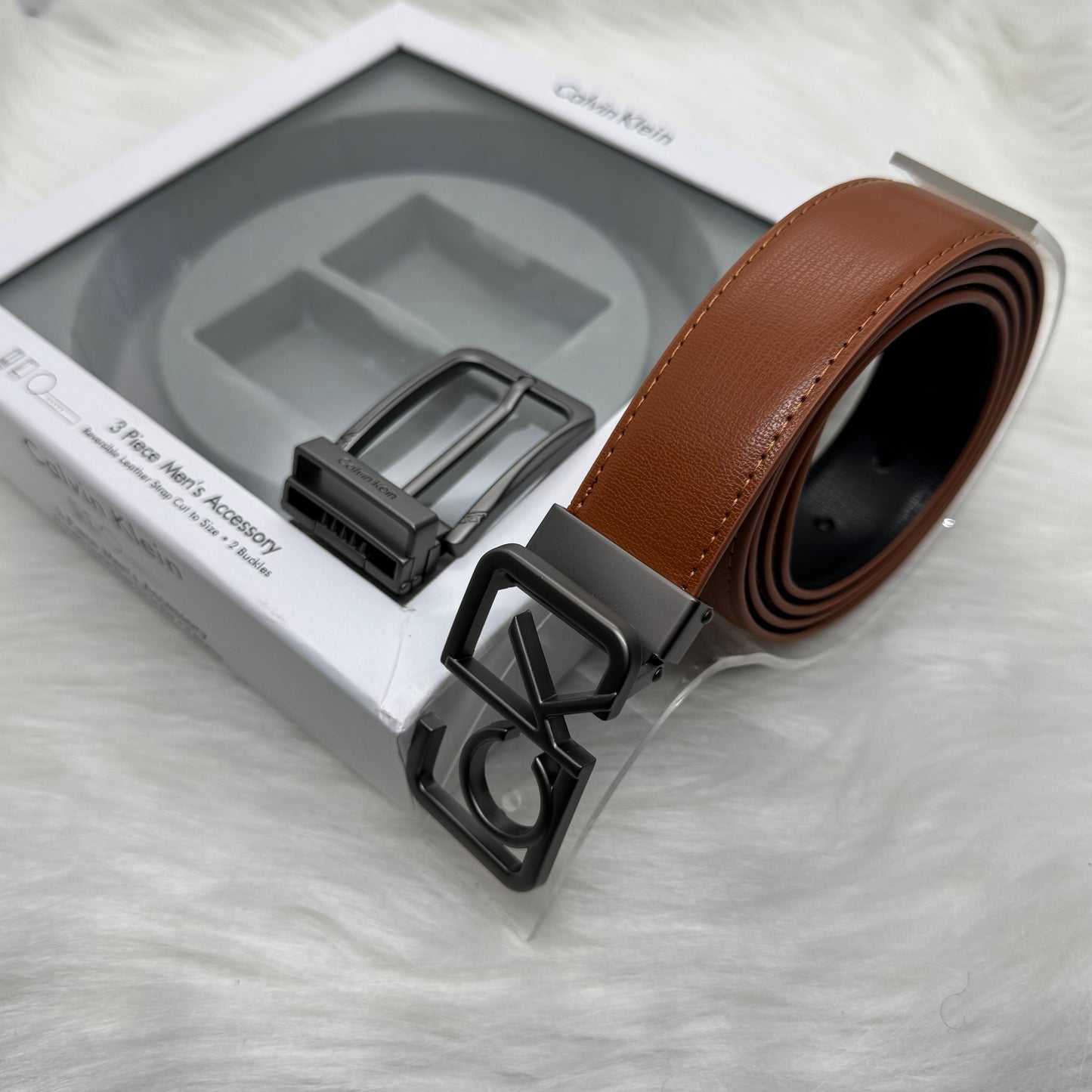 Calvin Klein Double Buckle Belt