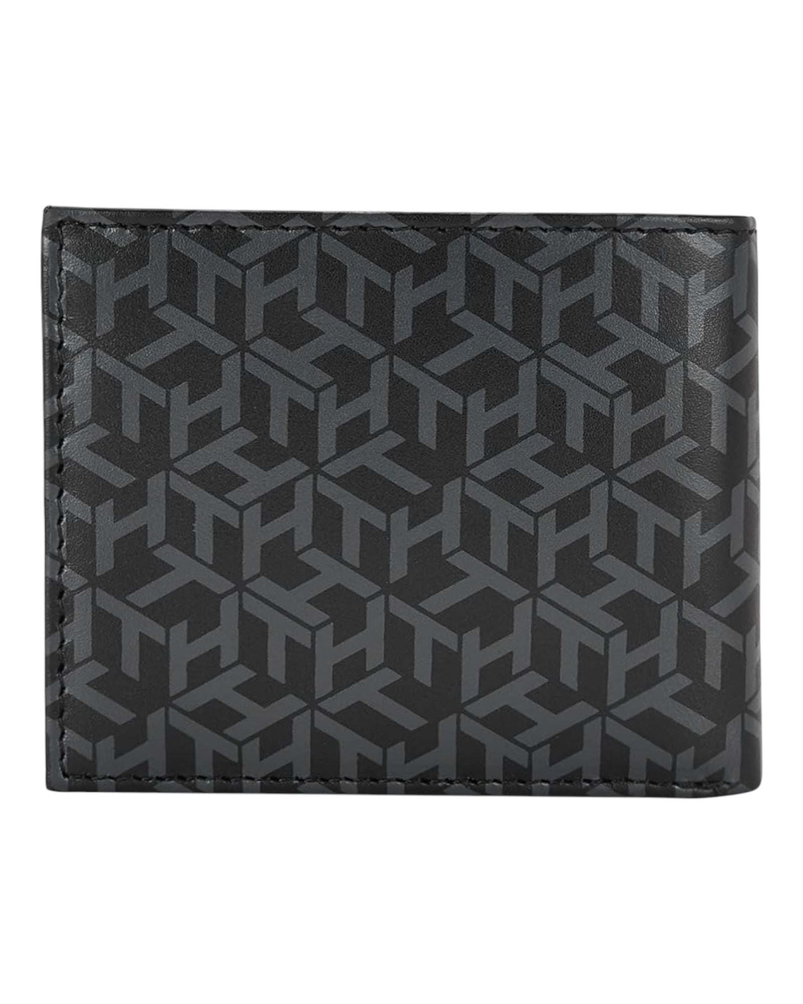 Tommy Hilfiger Franco Printed Wallet |Black|