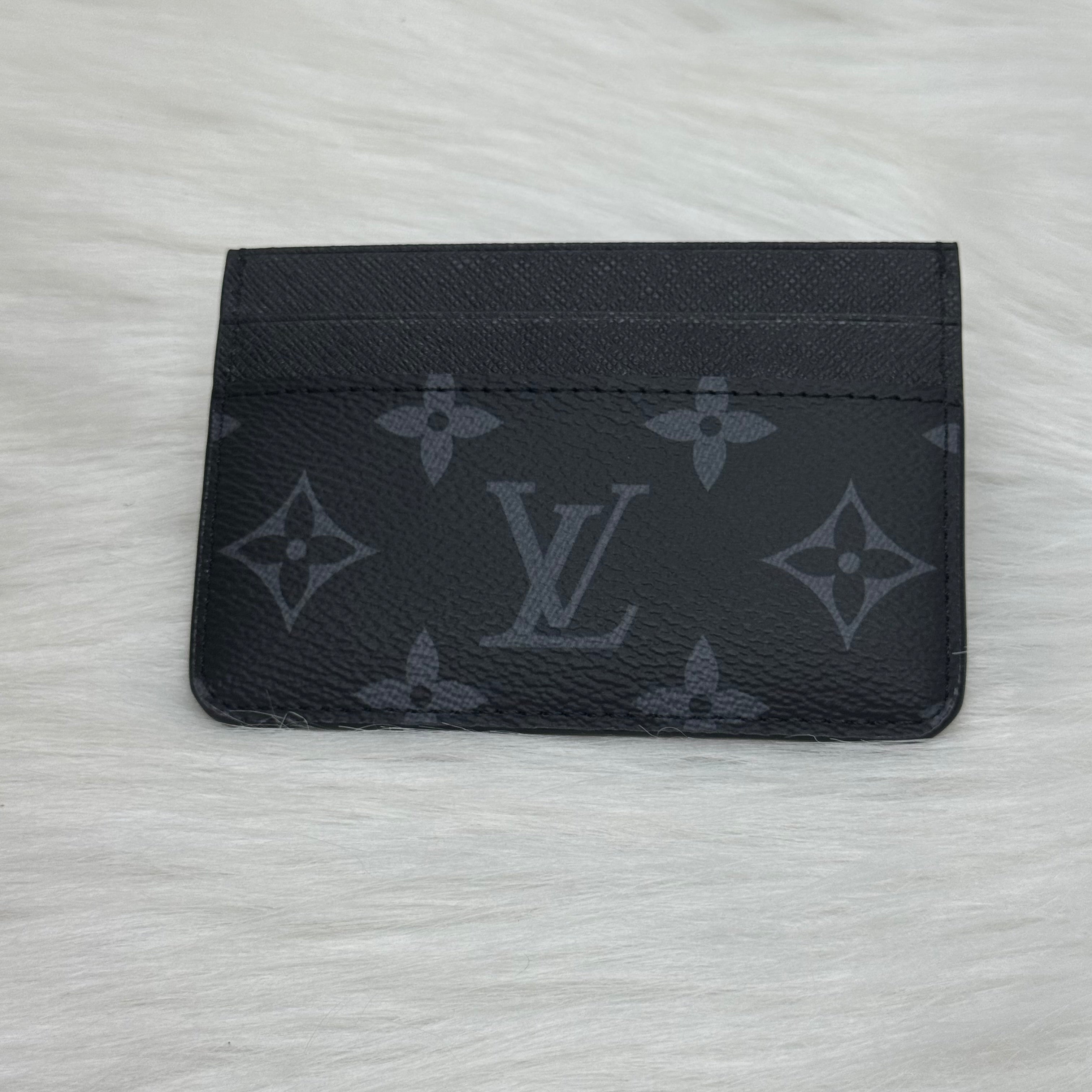 Louis Vuitton card-holder |Black|