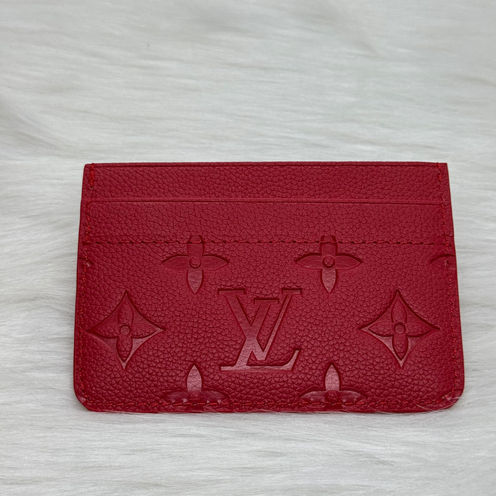 Louis vuitton Card-Holder |Embossed Logo|