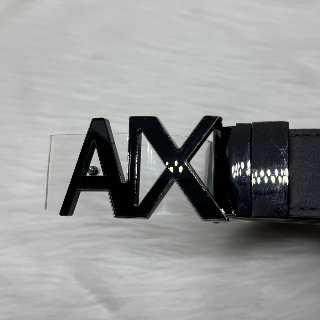 Armani Double Face Belt |Black Buckle|