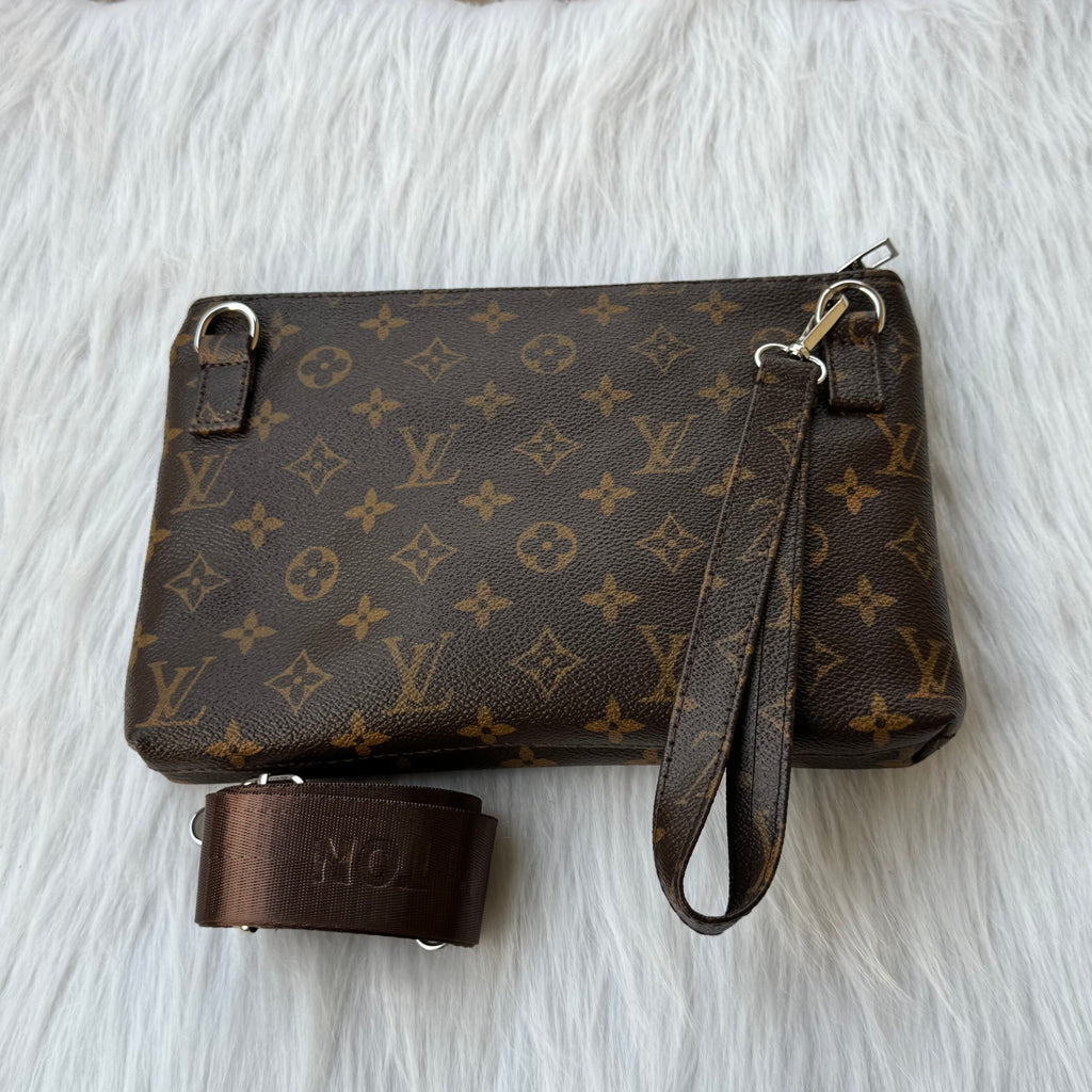 Louis Vuitton Clutch Bag |Brown|