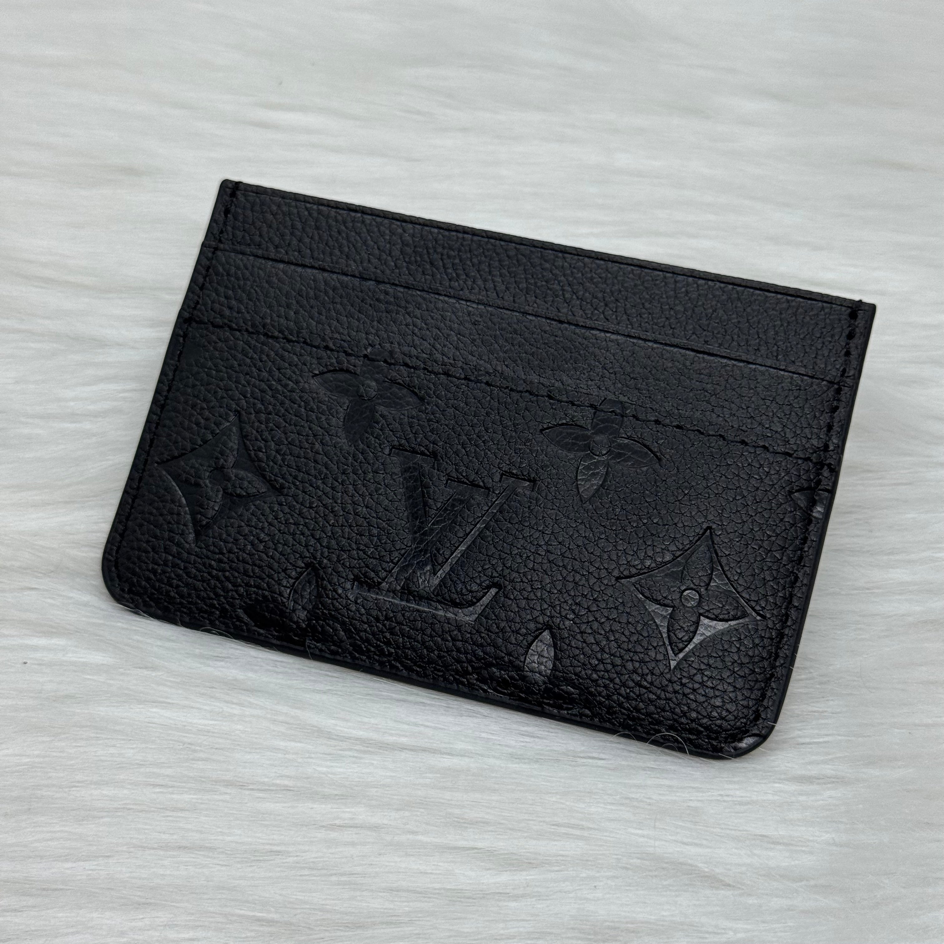 Louis Vuitton Card-holder |Black|