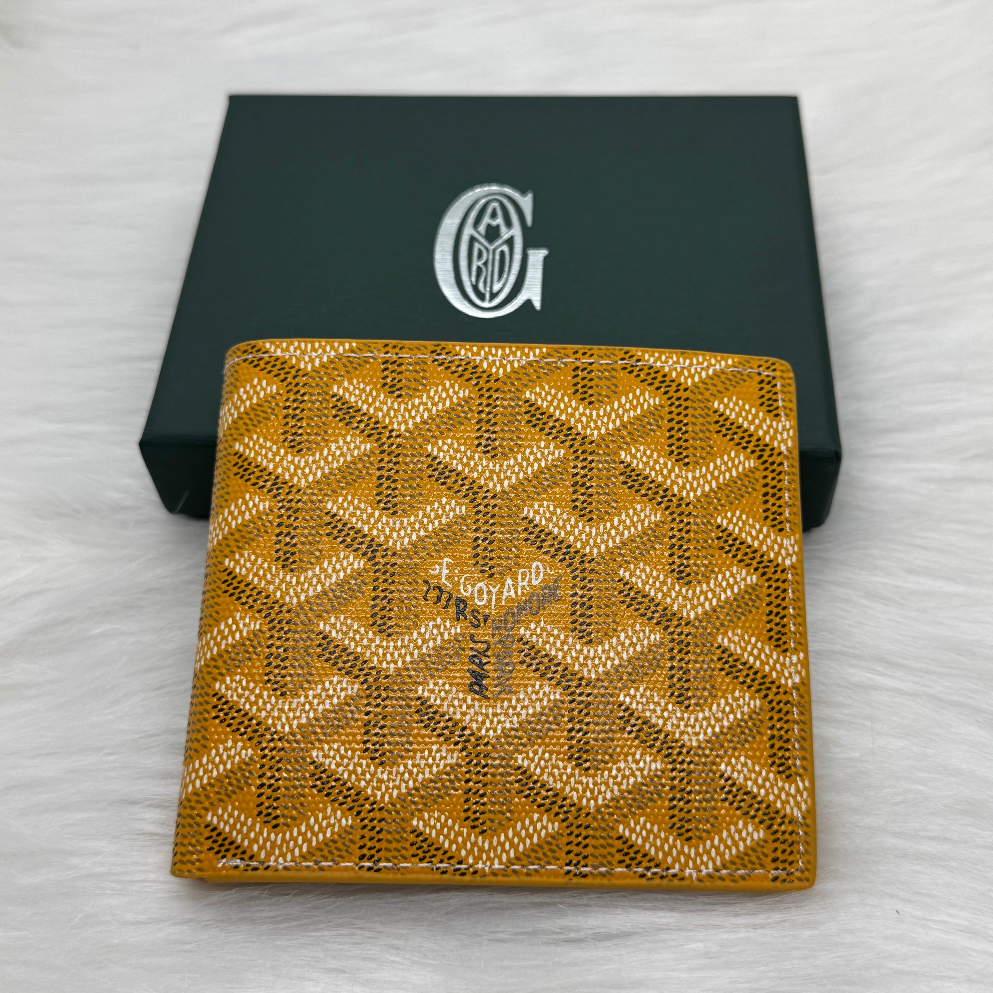 Goyard Wallet |Yellow|