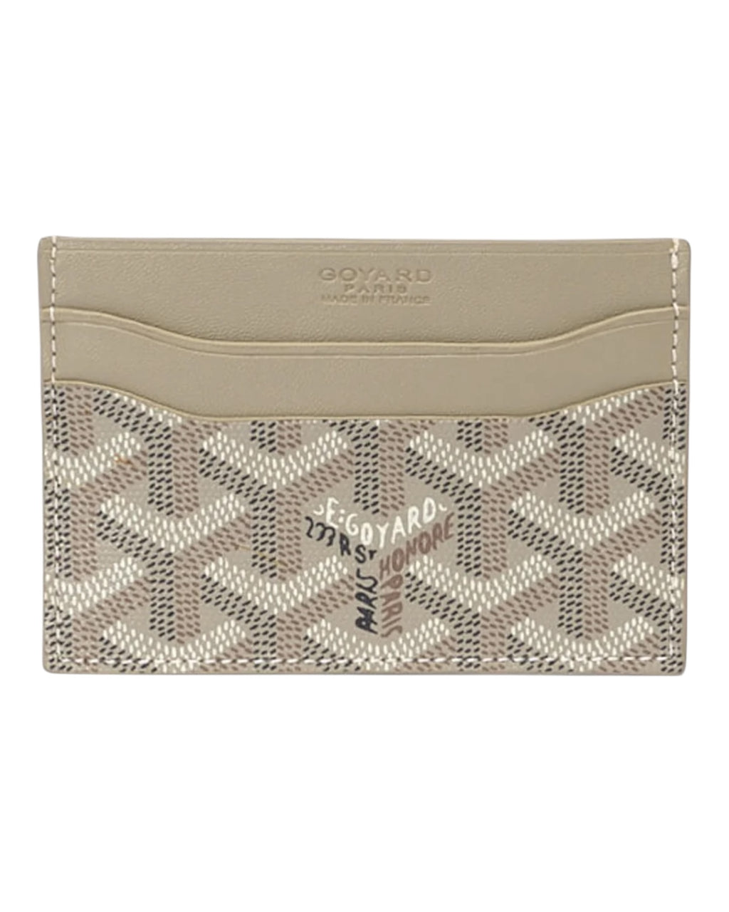 Goyard Card-Holder |Dark Gray|