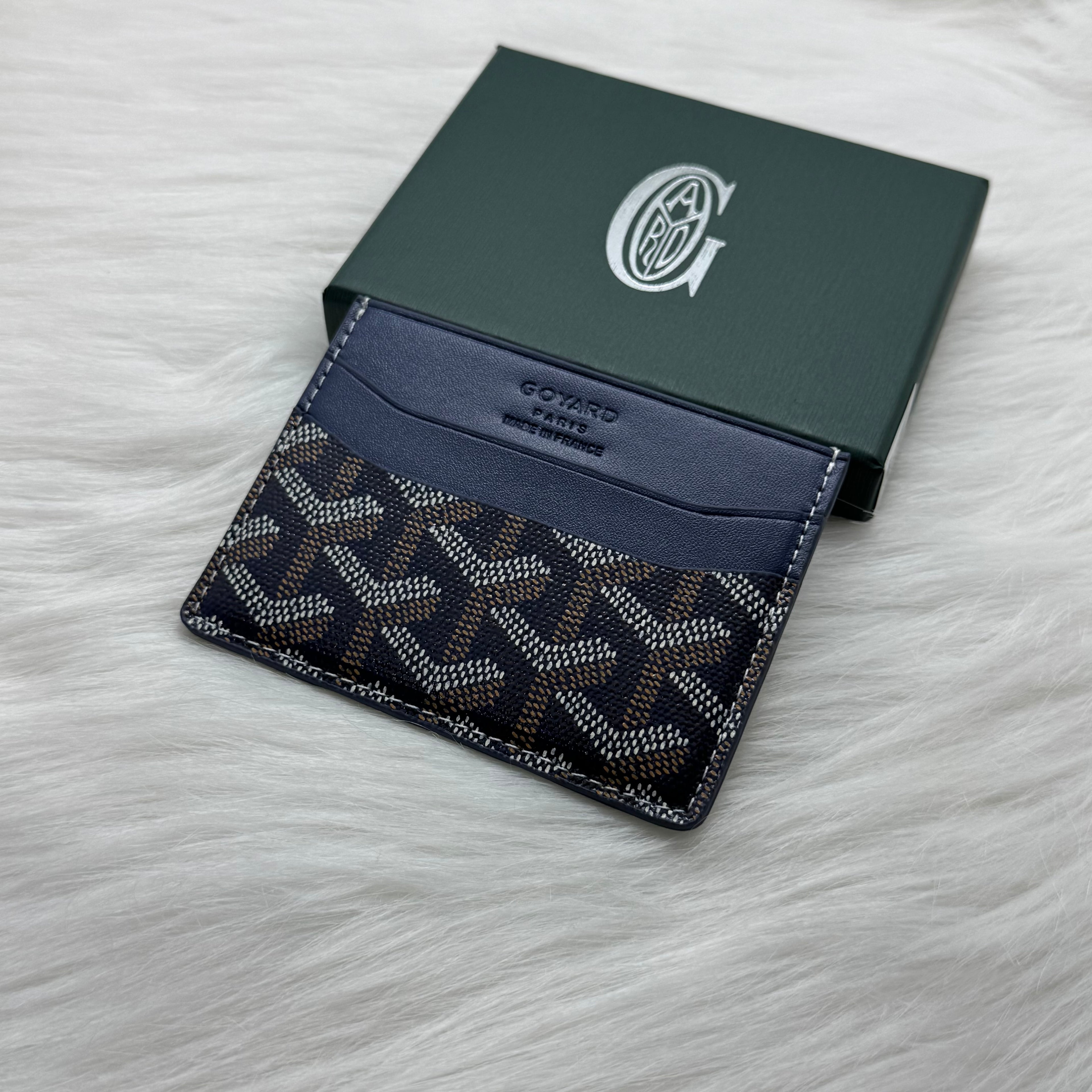 Goyard Card-Holder |Navy Blue|