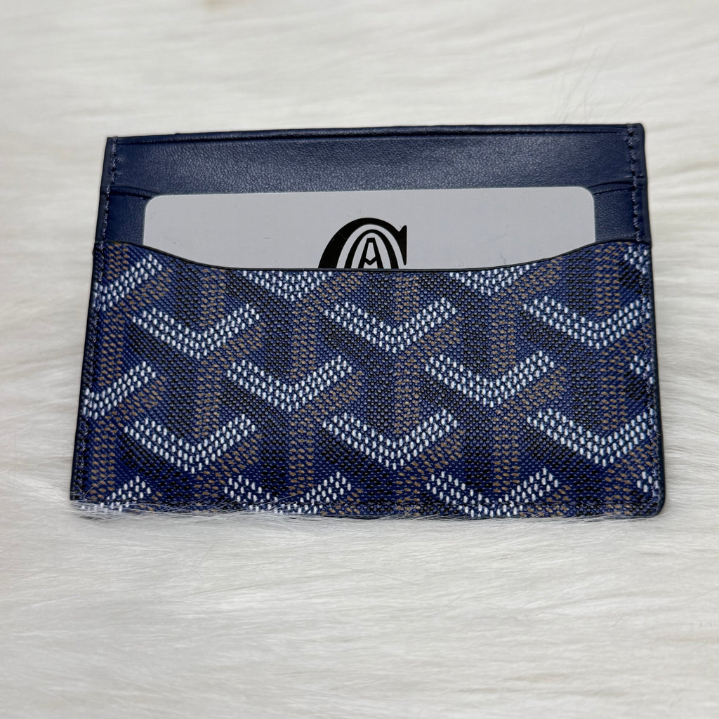 Goyard Card-Holder |Dark Blue|