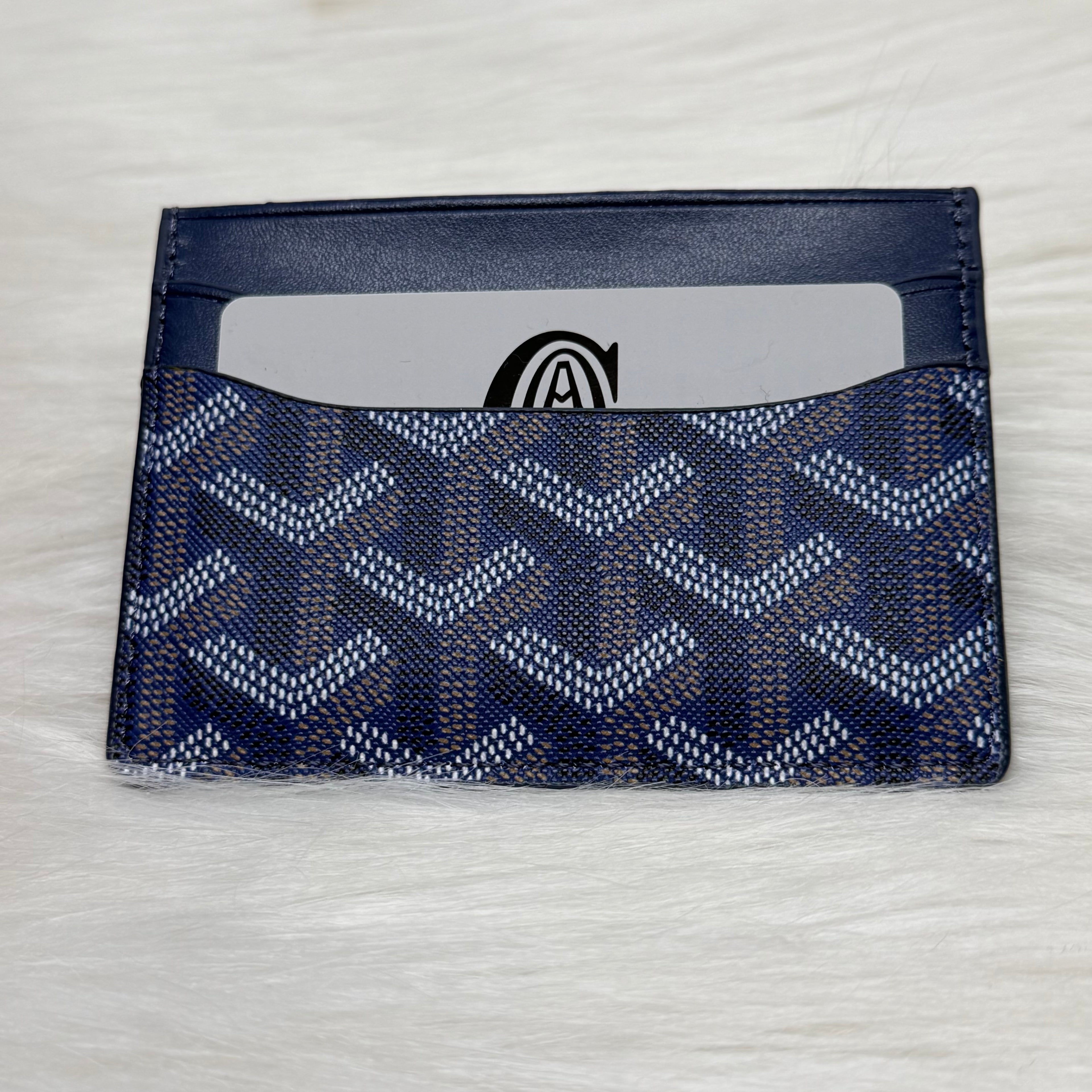 Goyard Card-Holder |Dark Blue|