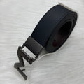 Mont Blanc Black Belt |Black Buckle|