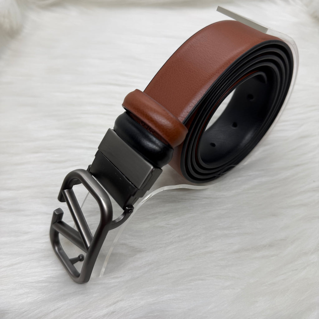 Valentino Double Face Belt |Silver|