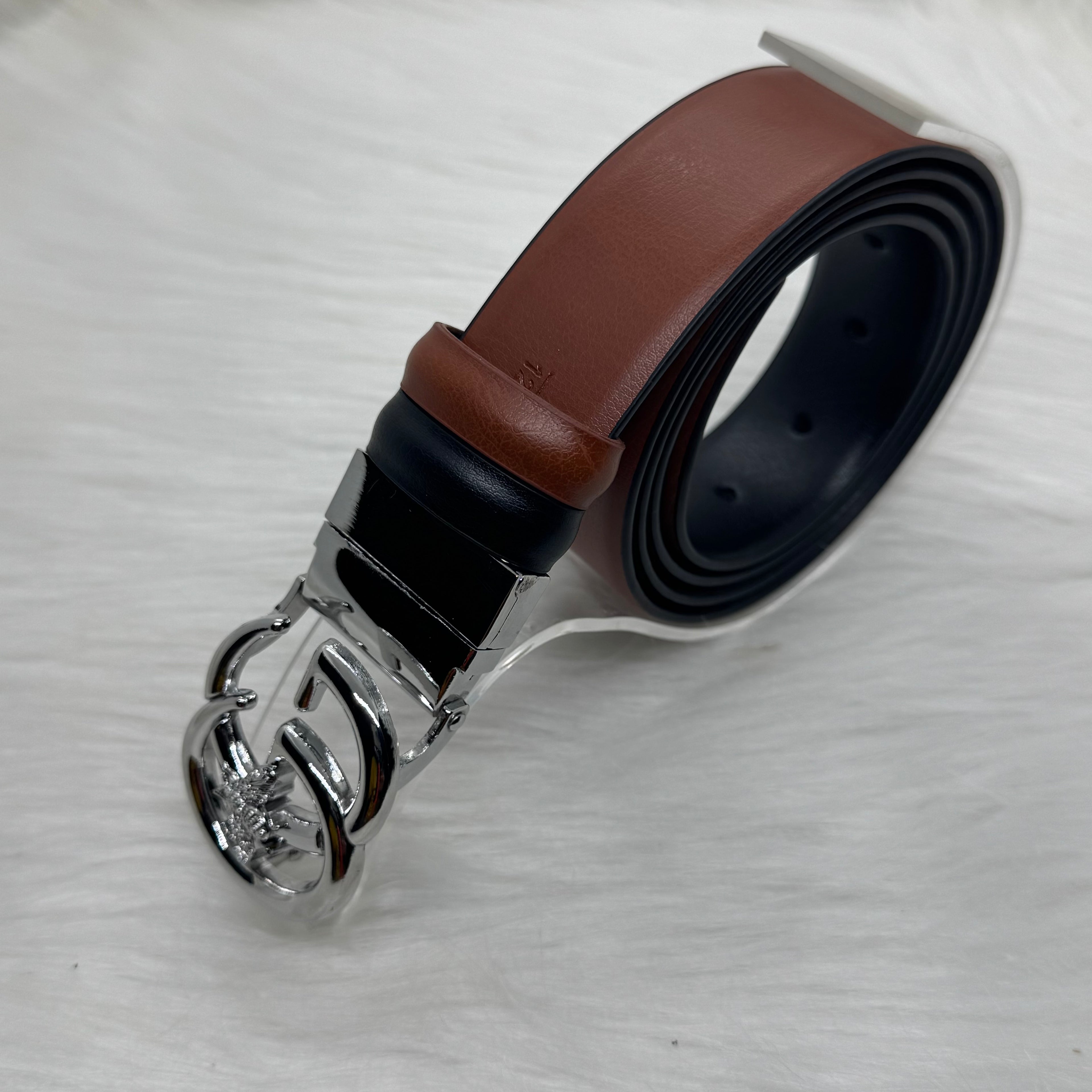 Gucci Double Face Belt |Silver|