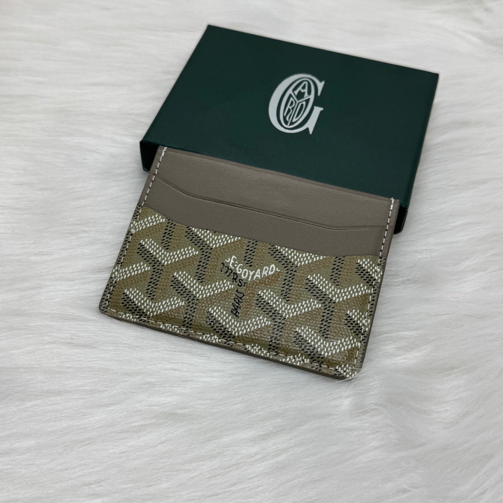 Goyard Card-Holder |Dark Gray|