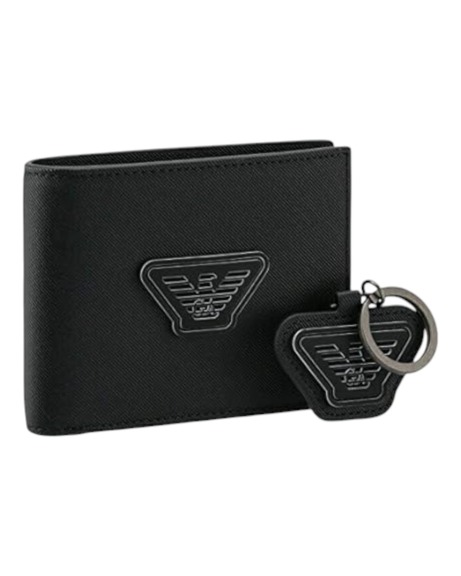 Emporio Armani Set Wallet & Medal |Black|
