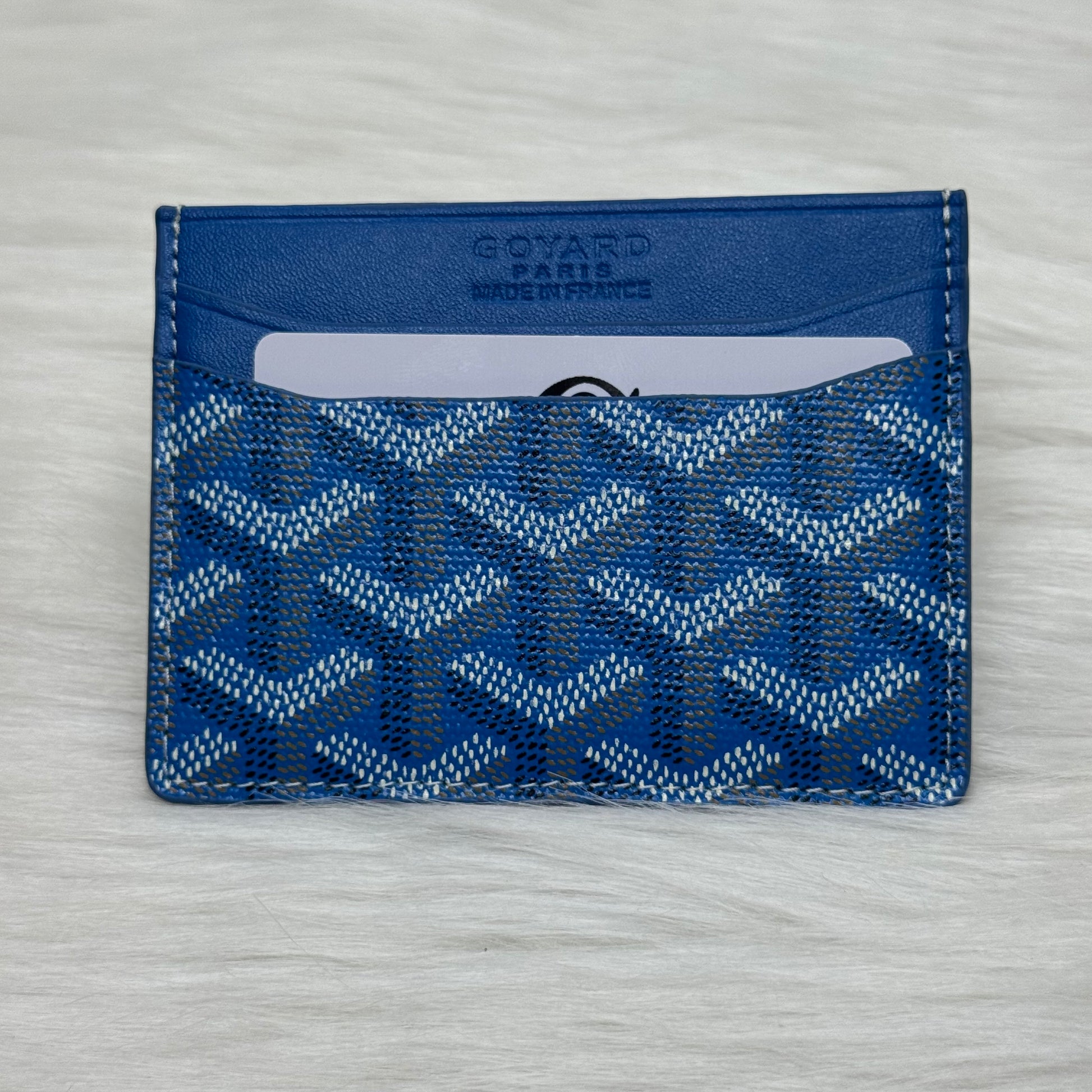 Goyard Card-Holder |Sky Blue|