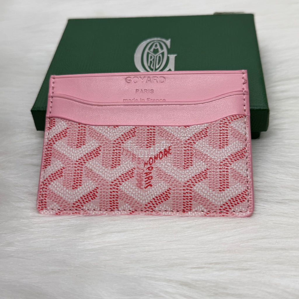 Goyard Card-Holder |Pink|