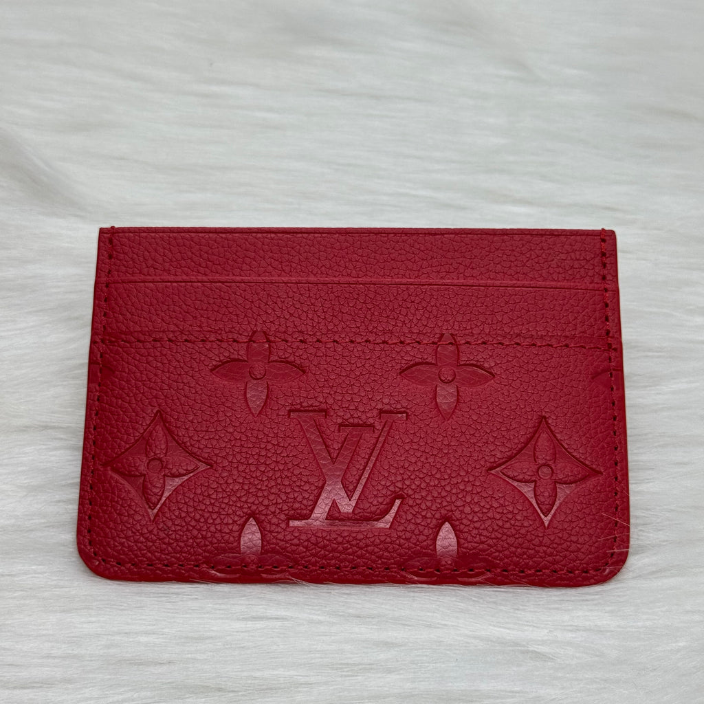 Louis vuitton Card-Holder |Embossed Logo|