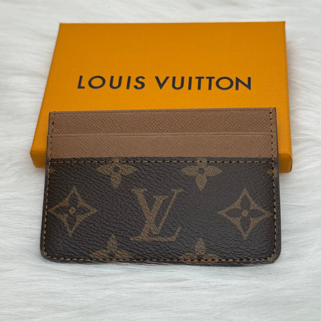 Louis Vuitton card-holder |Brown|