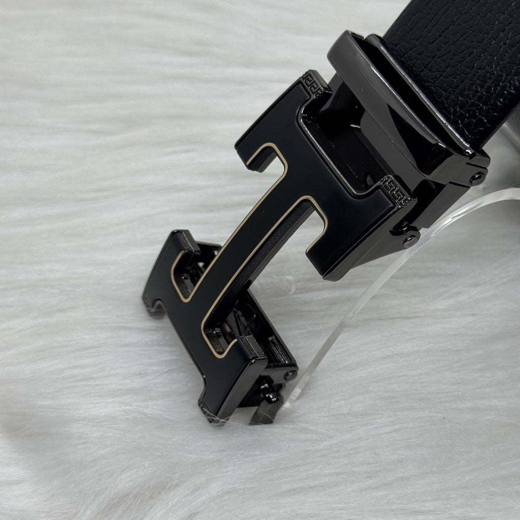 Hermès Black Belt |Gold Buckle|