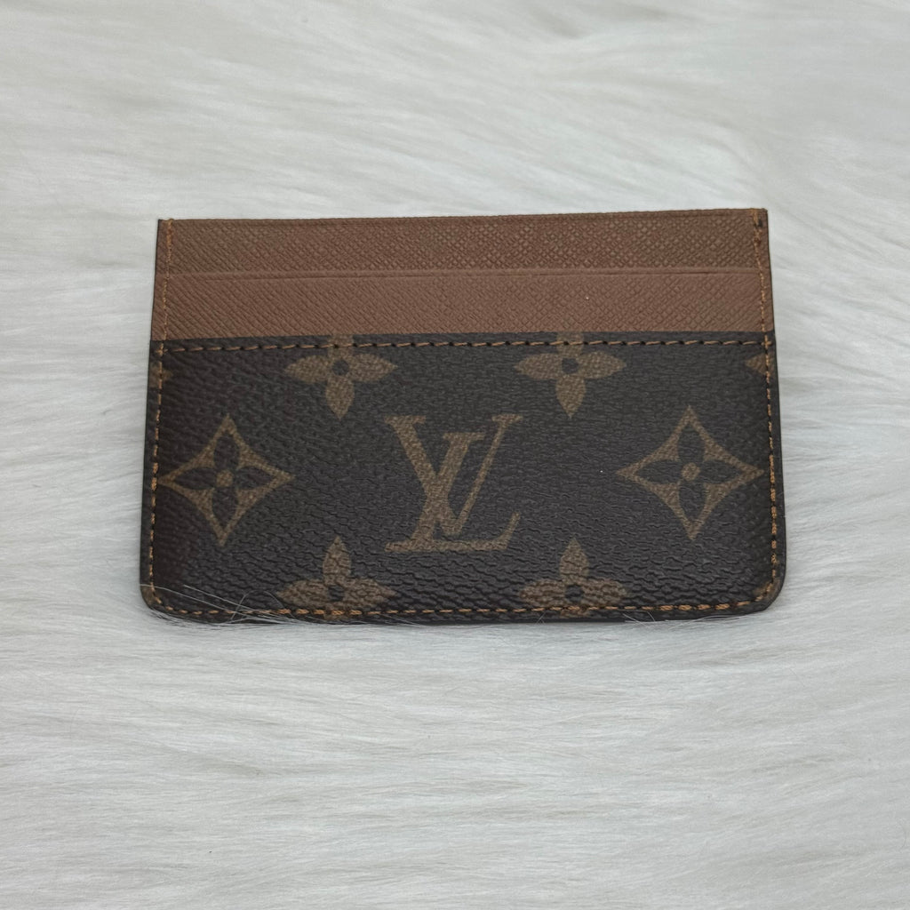 Louis Vuitton card-holder |Brown|