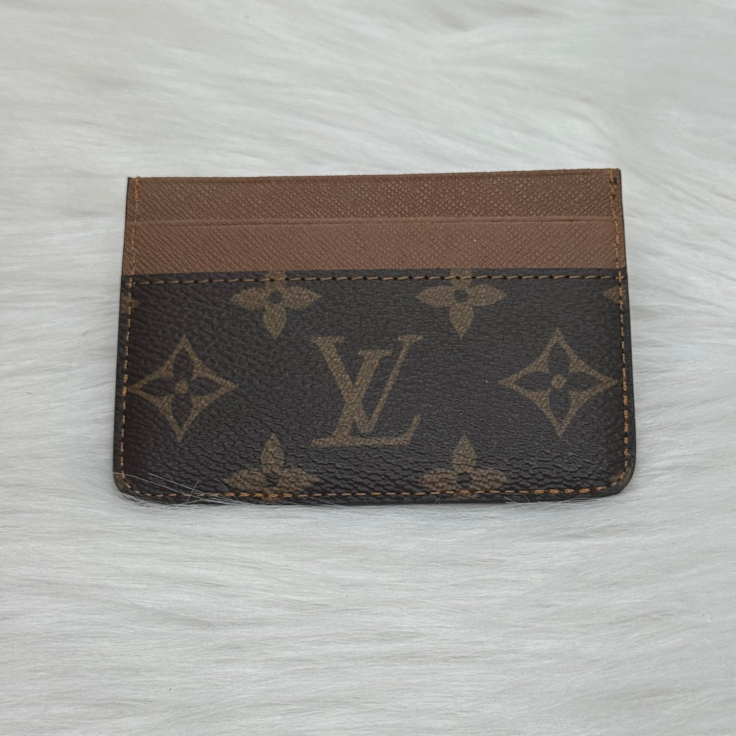 Louis Vuitton card-holder |Brown|