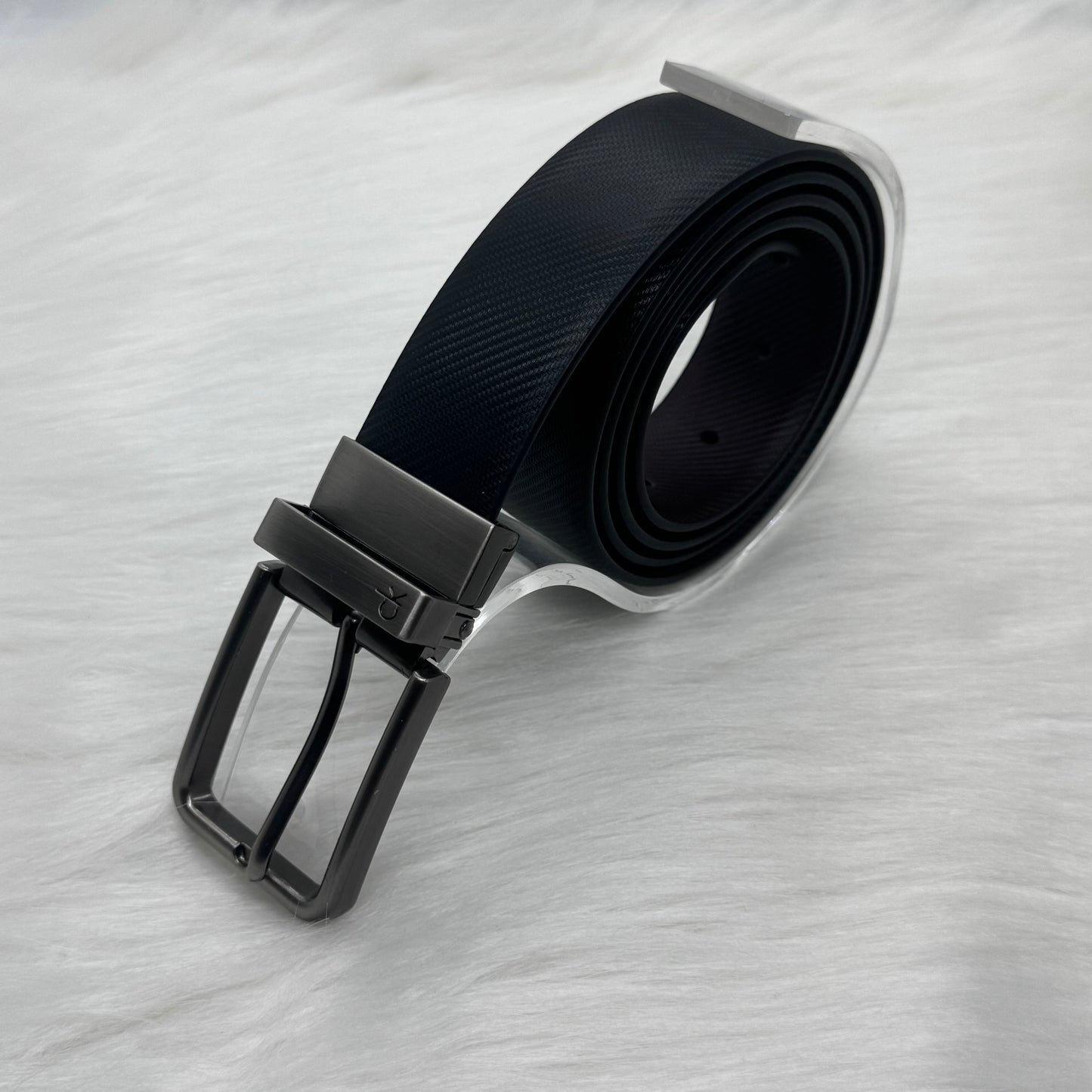 Calvin Klein Double Face Belt |Black/Brown|
