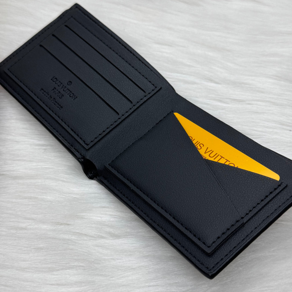 Louis vuitton wallet |Black Gray|
