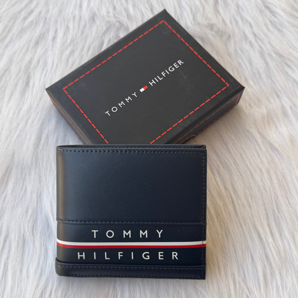 Tommy Hilfiger Signature Wallet |Blue|